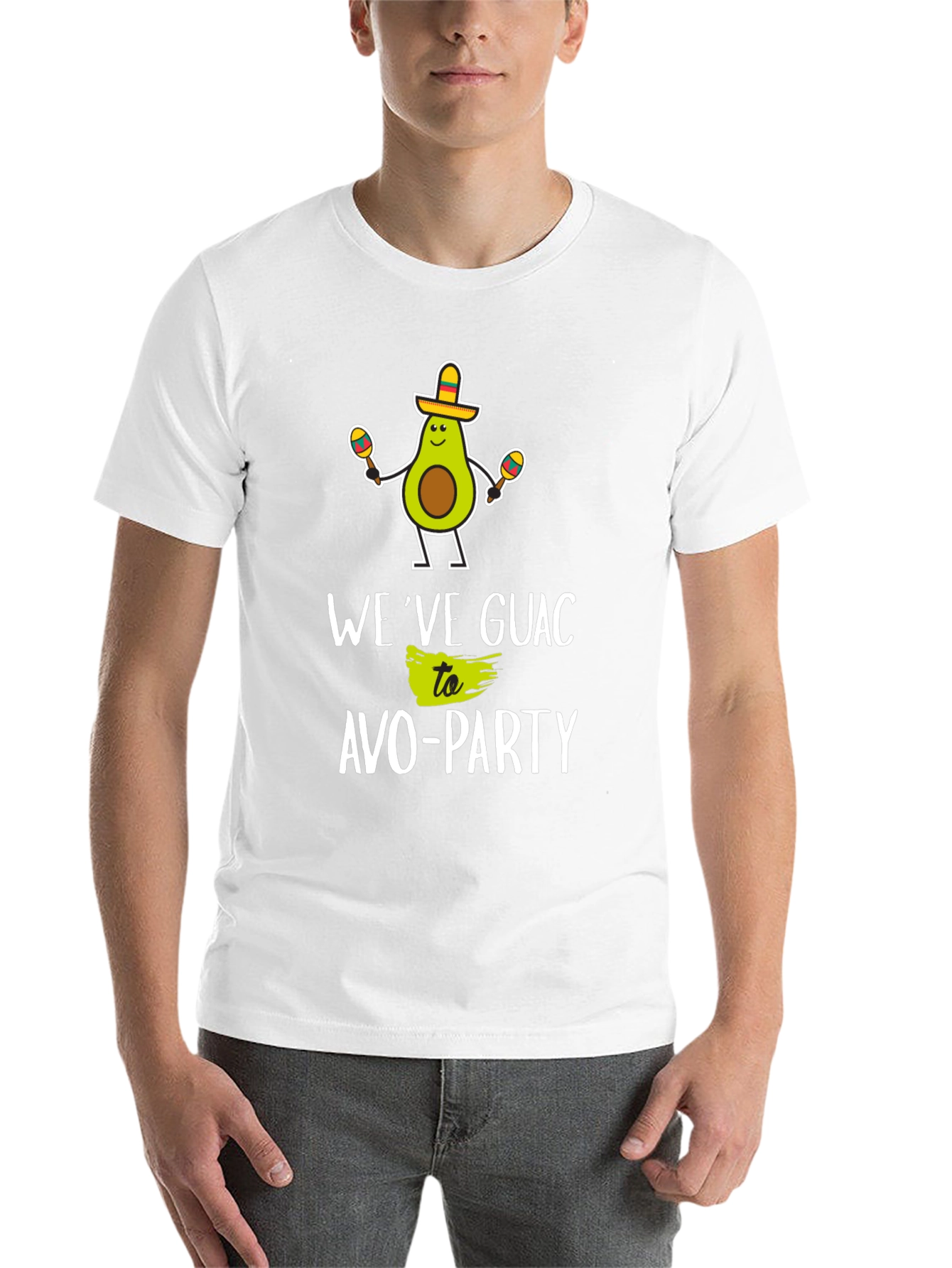 Funny Avocado Avo-Party T-Shirt - 14