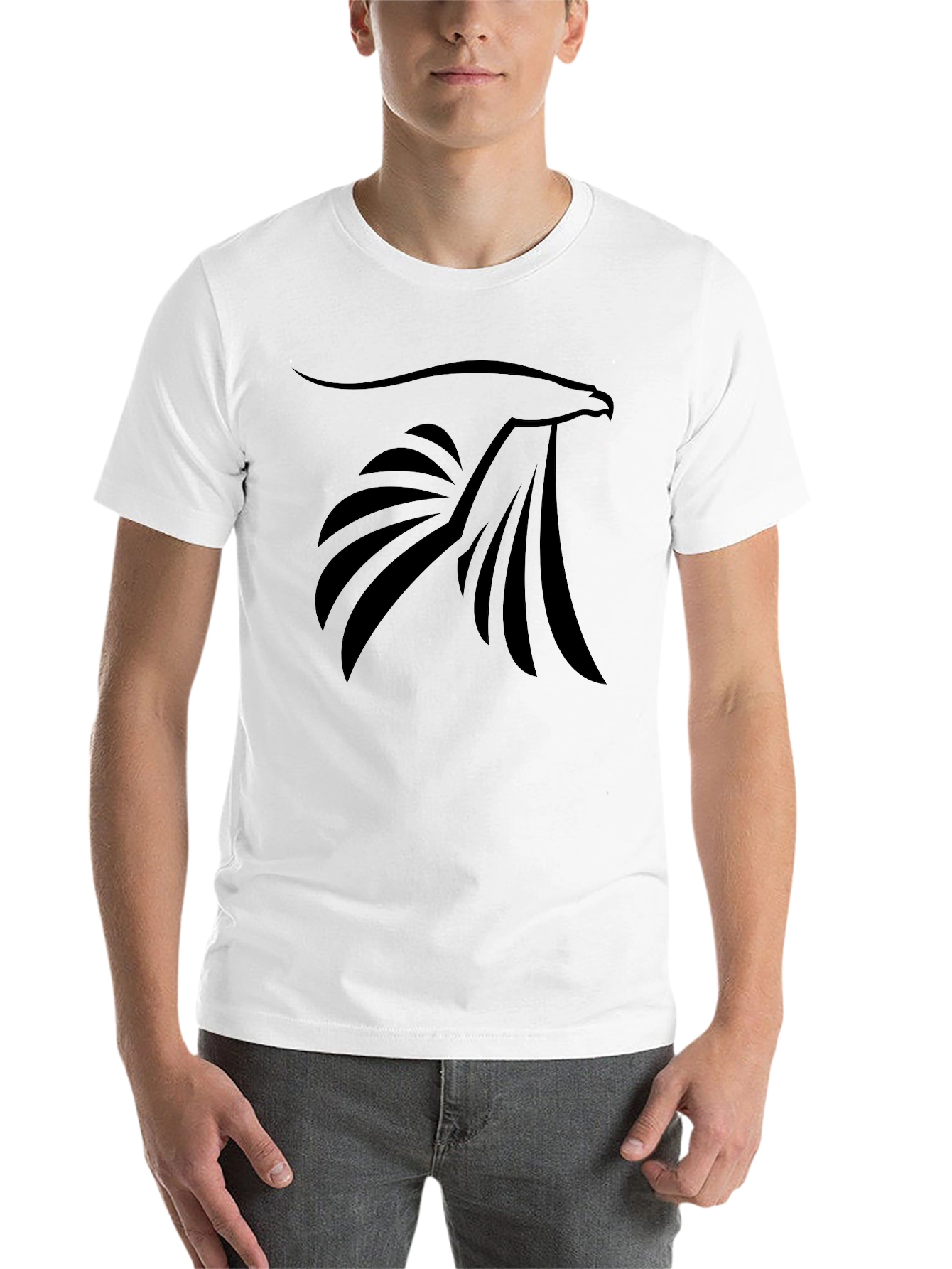 Black Black Eagle Graphic T-Shirt - Stylish and Unique Design view 14