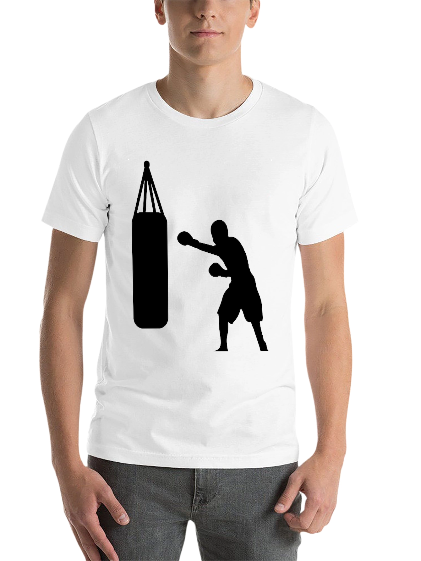 Black Black Boxer T-Shirt view 14