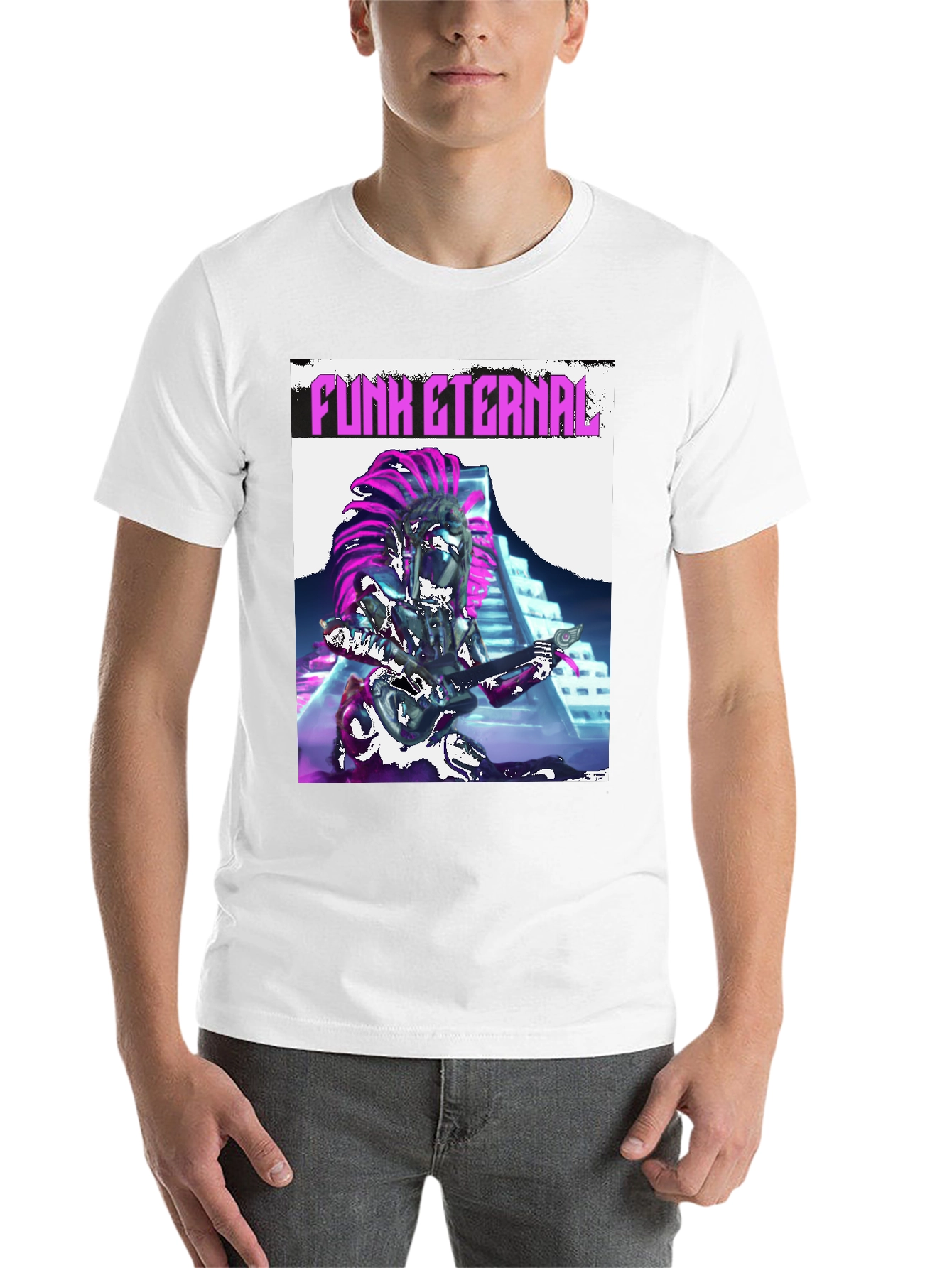 Black Funk Eternal T-Shirt - Stylish Graphic Tee view 14