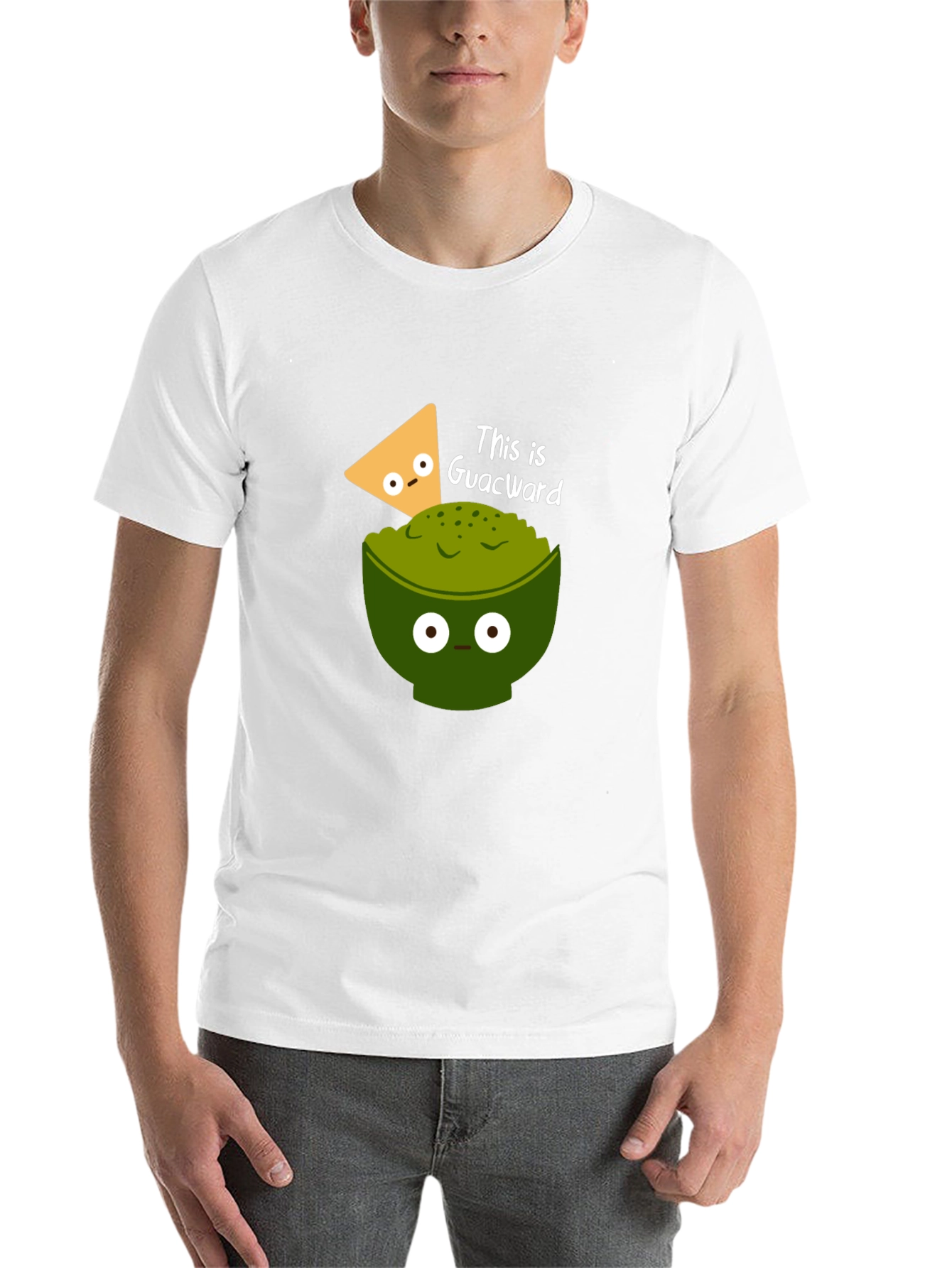 Black This Is Guacward Funny Guacamole T-Shirt view 14