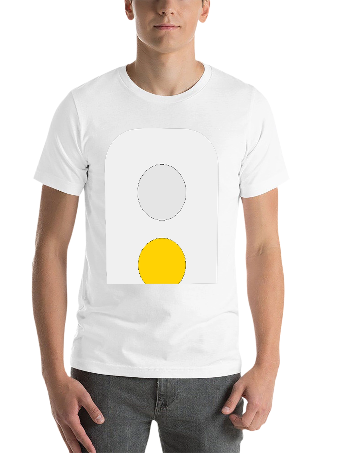 Black Egg Graphic Tee - Black Cotton Shirt view 14