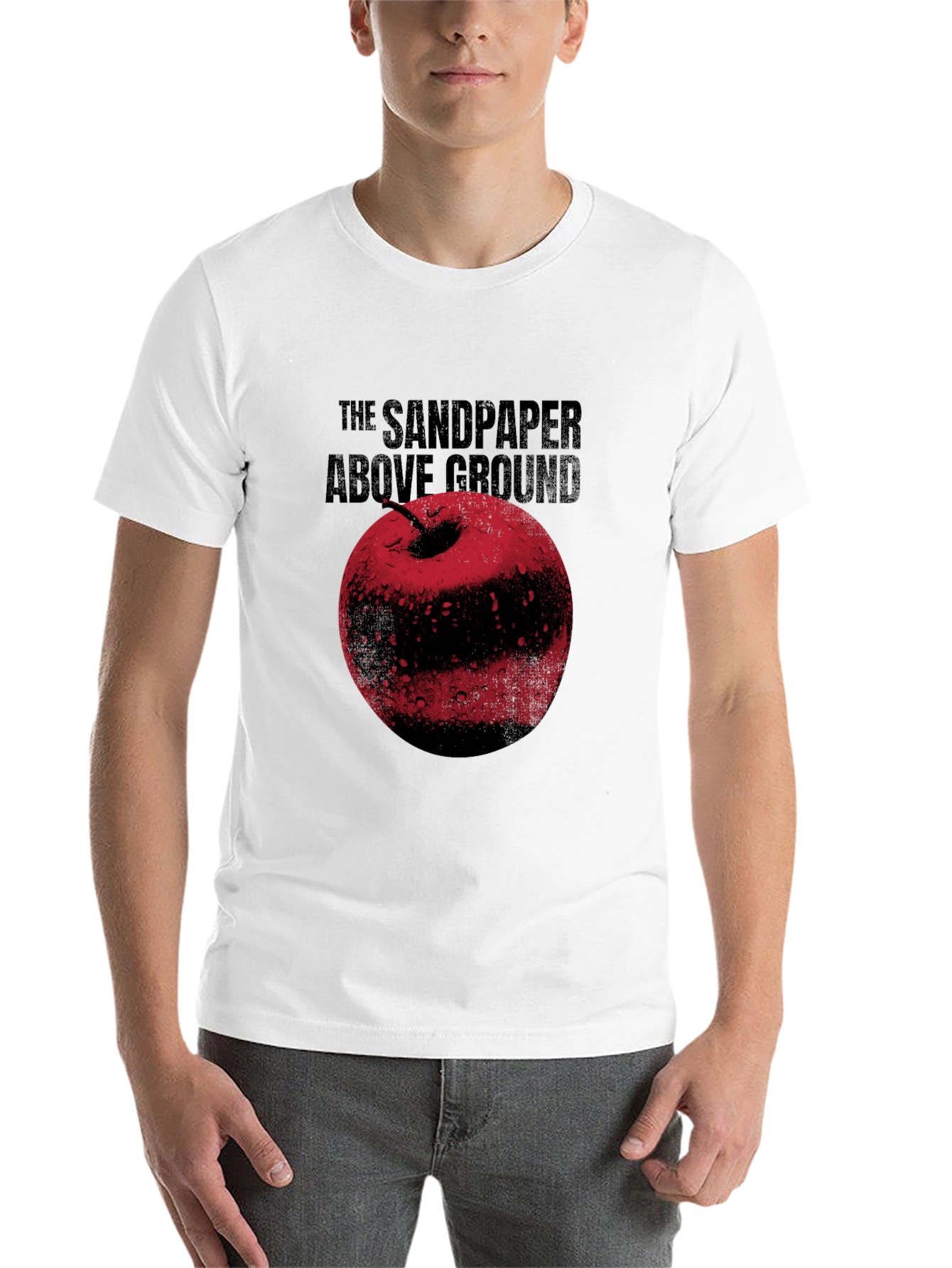 Black The Sandpaper Above Ground Graphic T-Shirt view 14