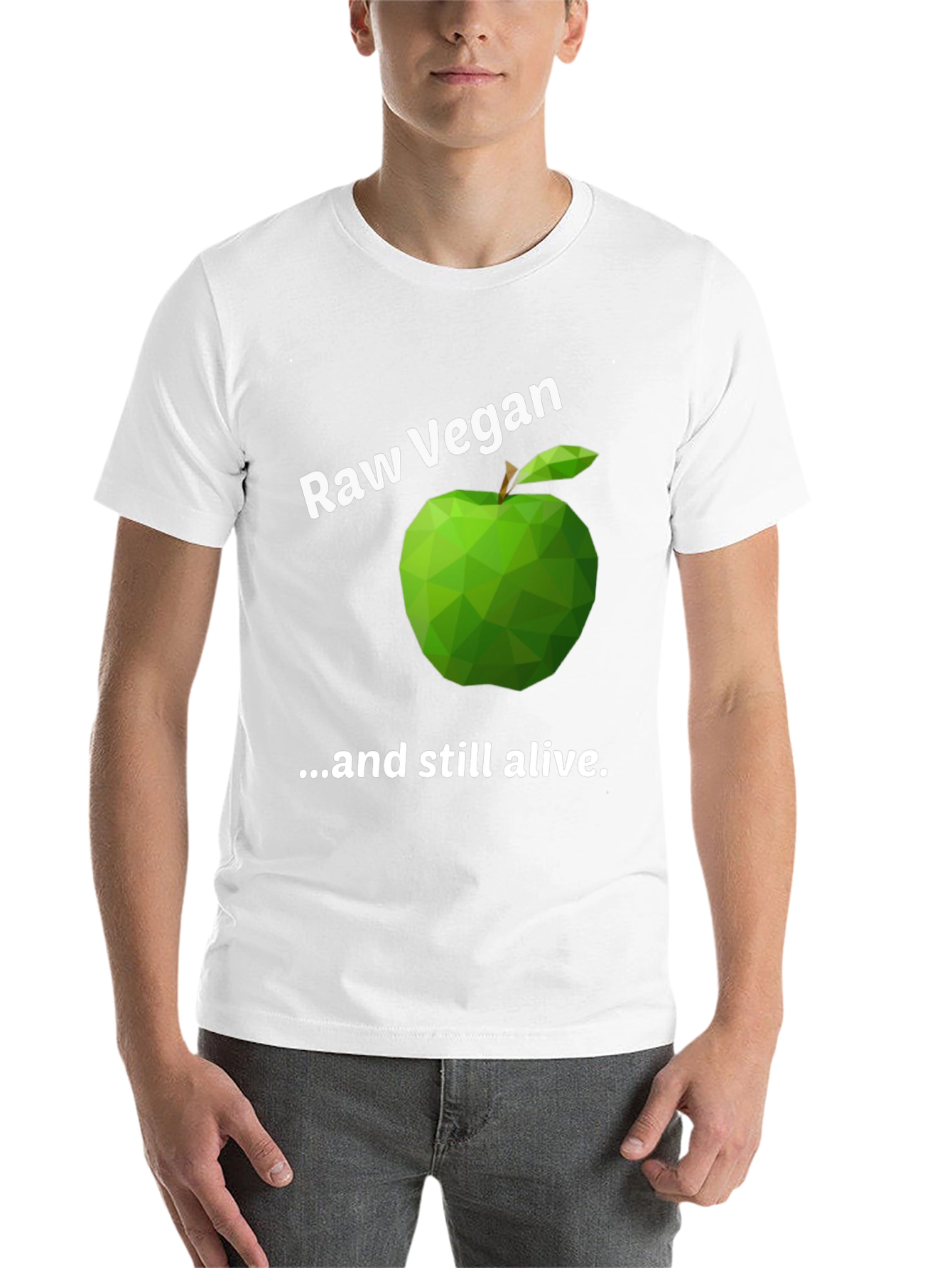 Raw Vegan T-Shirt - Funny Veganism Apparel - 14