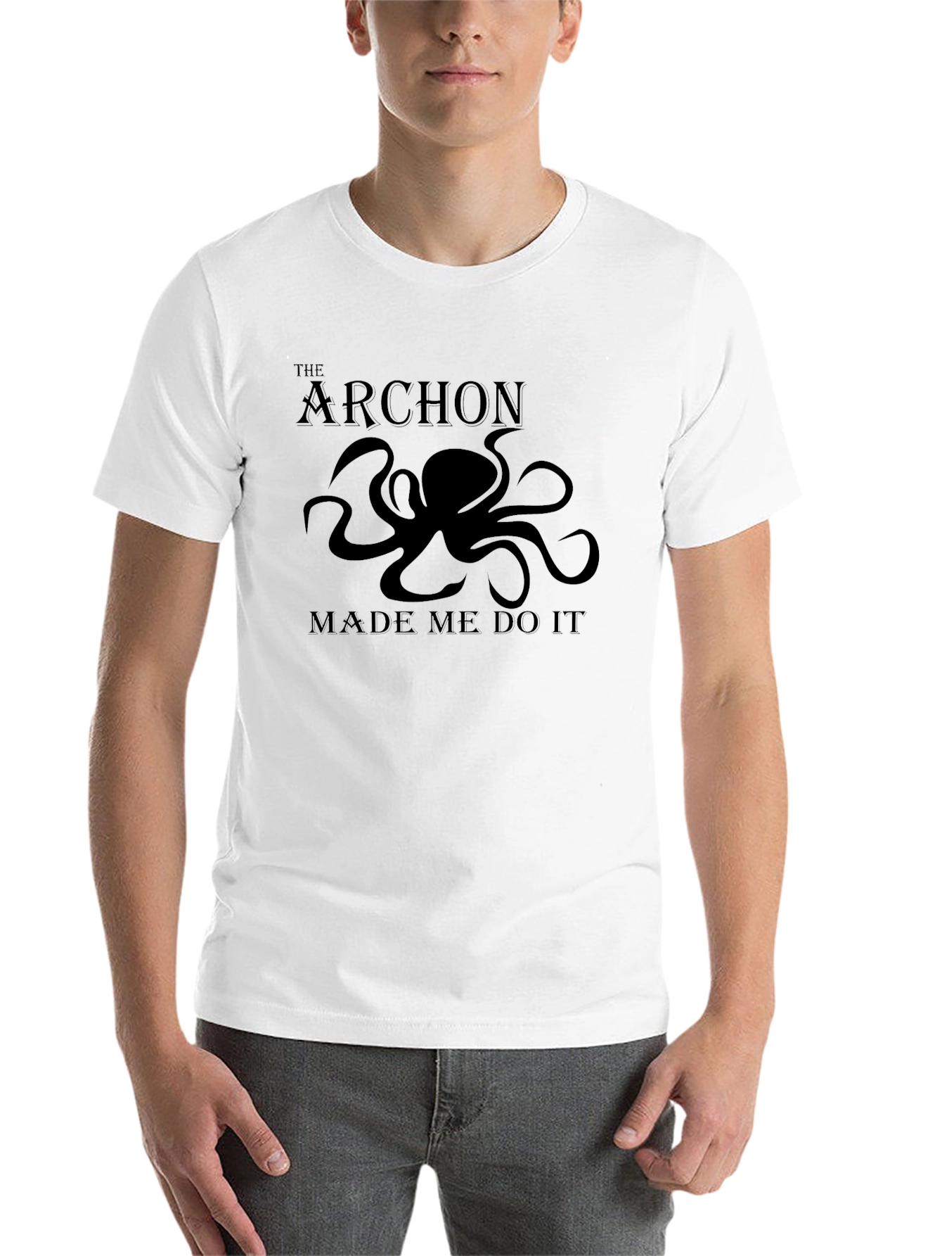 Black The Archon Made Me Do It Graphic Tee view 14