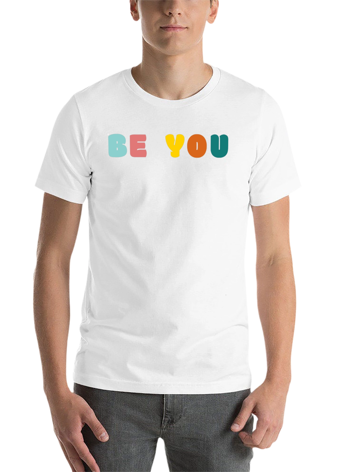 Black Be You Graphic Tee - Black view 14
