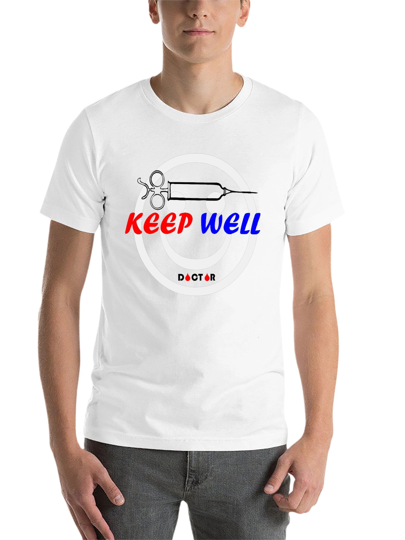Black Keep Well Doctor T-Shirt view 14