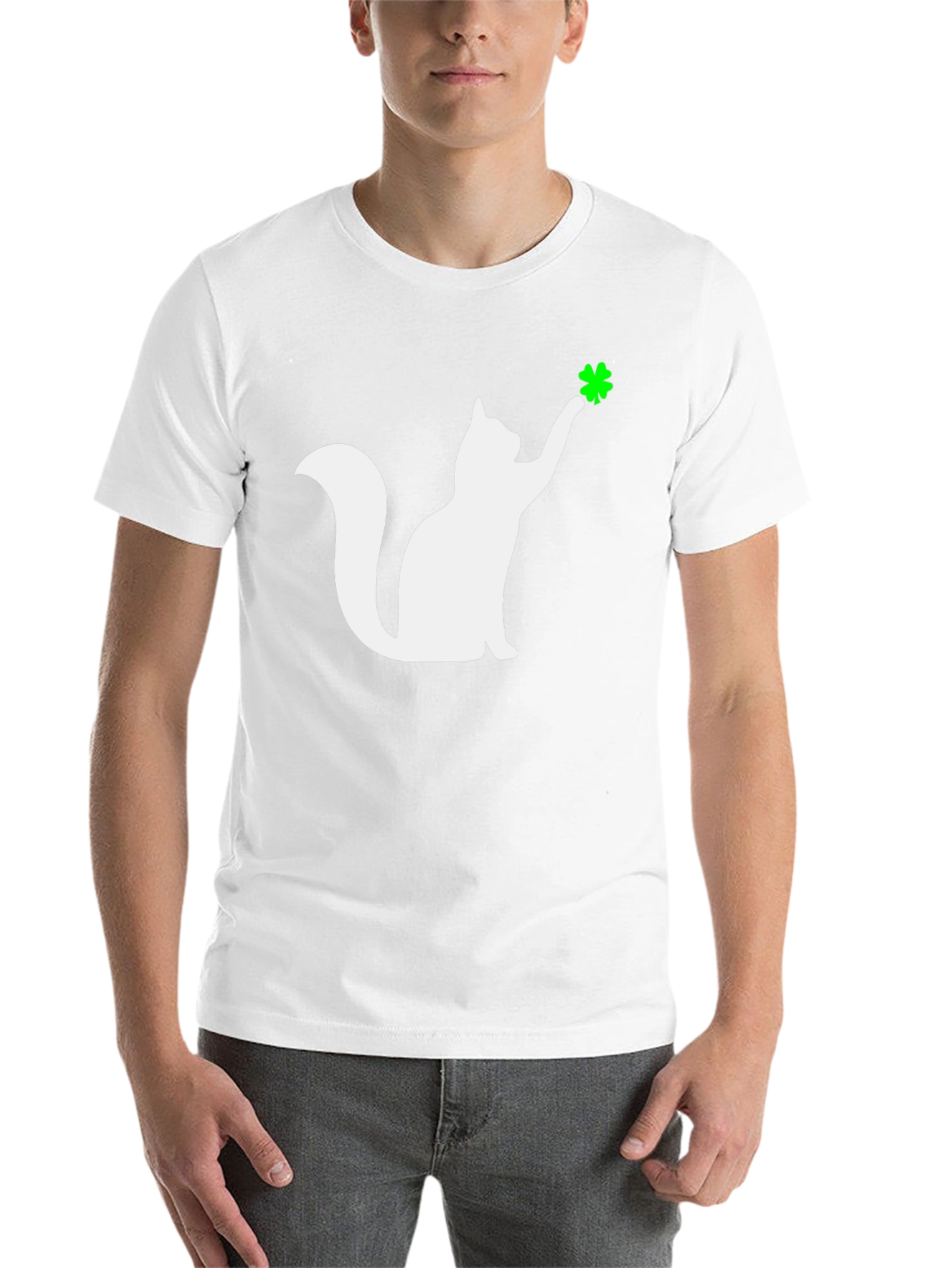 Lucky Cat Black T-Shirt - 14