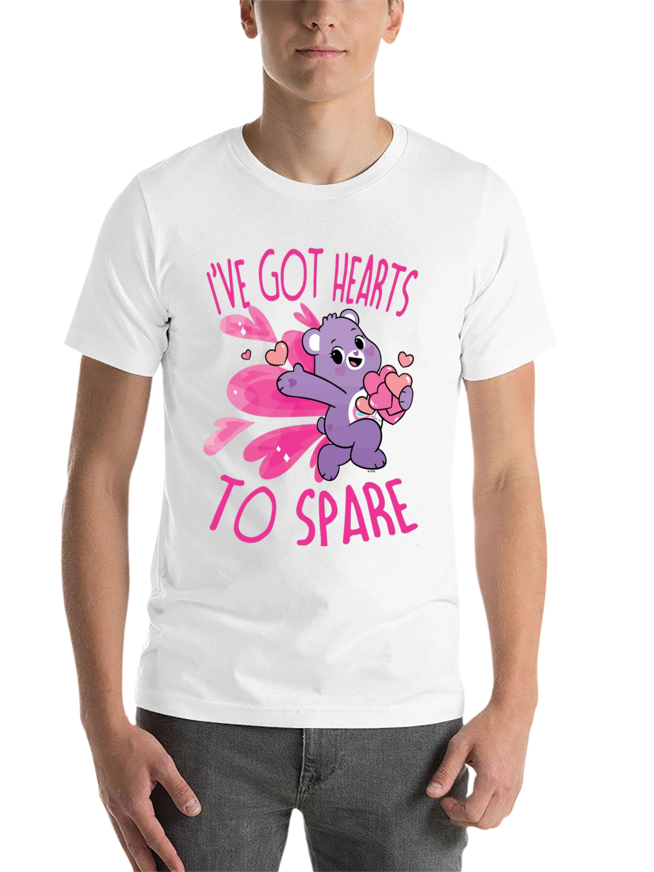 Care Bears "Hearts to Spare" Graphic T-Shirt - 14