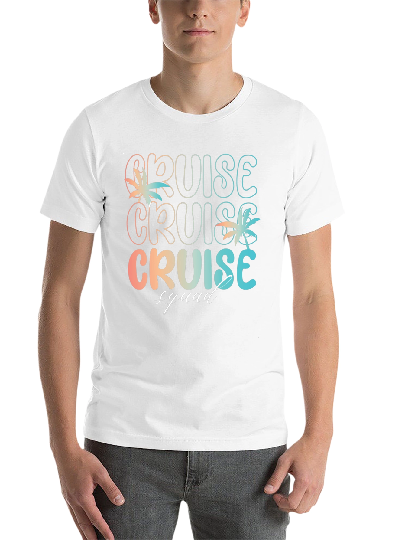 Black Cruise Squad Graphic T-Shirt - Vacation Ready view 14