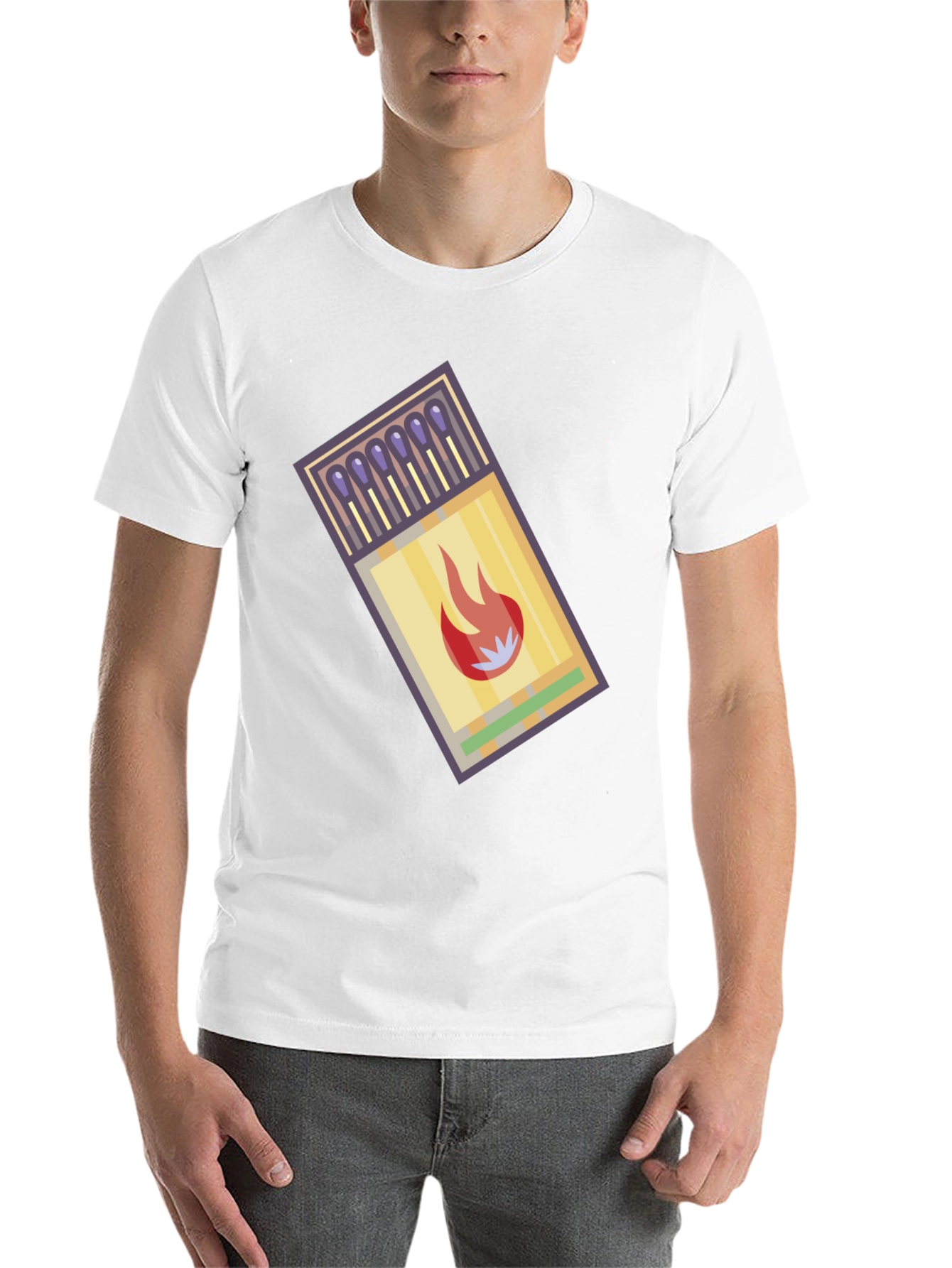 Black Matchbox Graphic T-Shirt - Ignite Your Style view 14