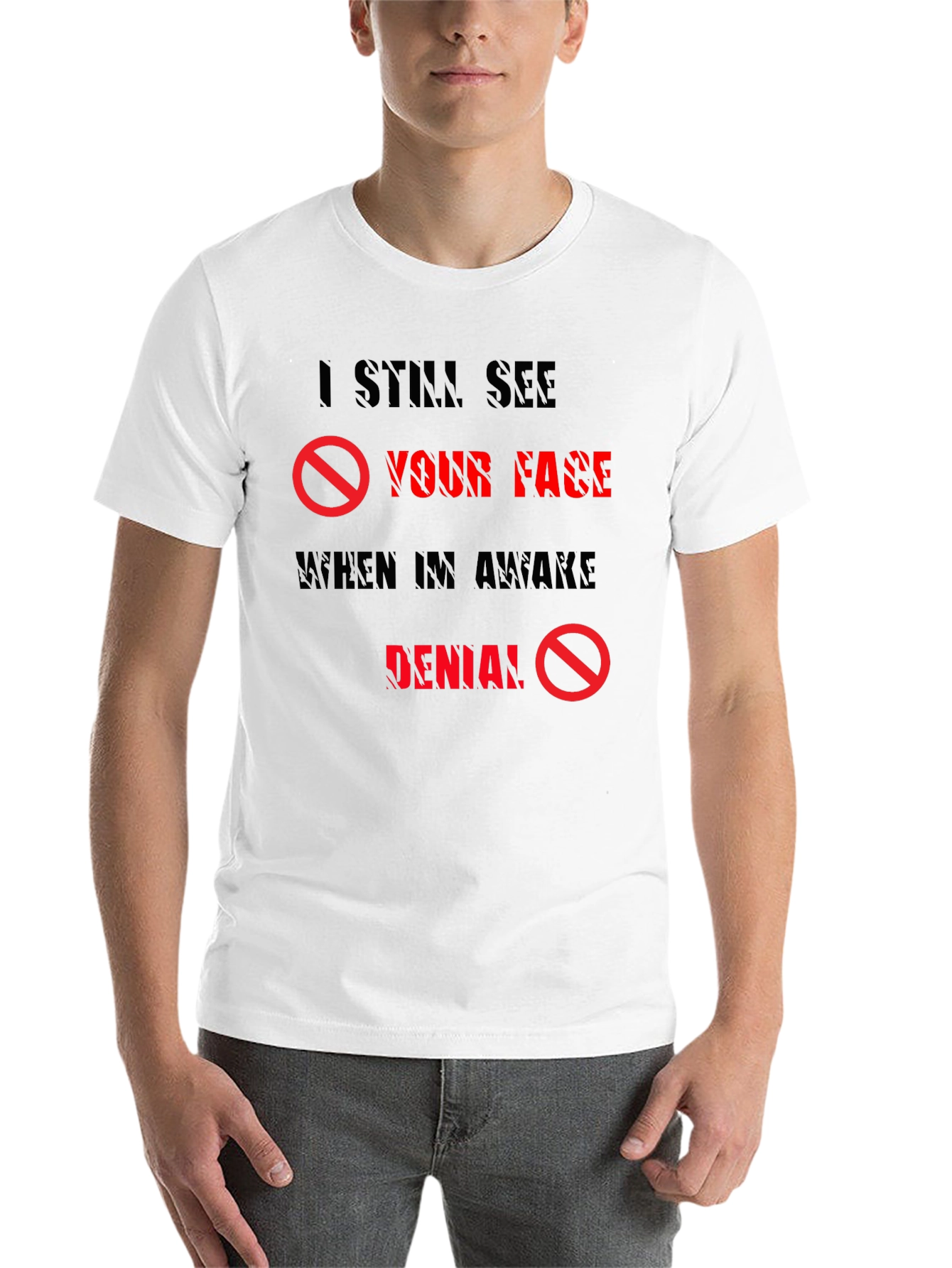 Black I Still See Your Face T-Shirt view 14