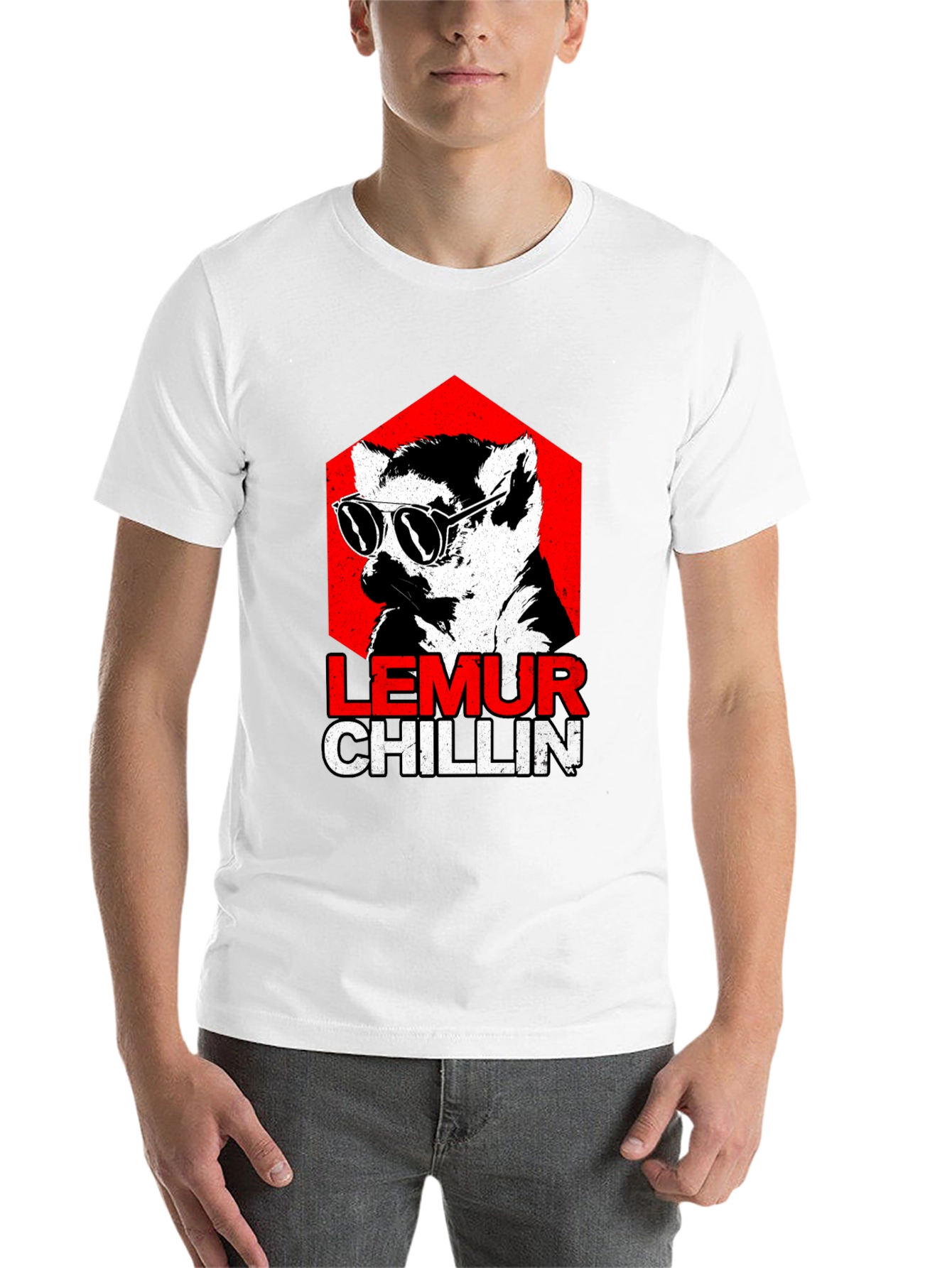 Black Lemur Chillin' Graphic Tee view 14