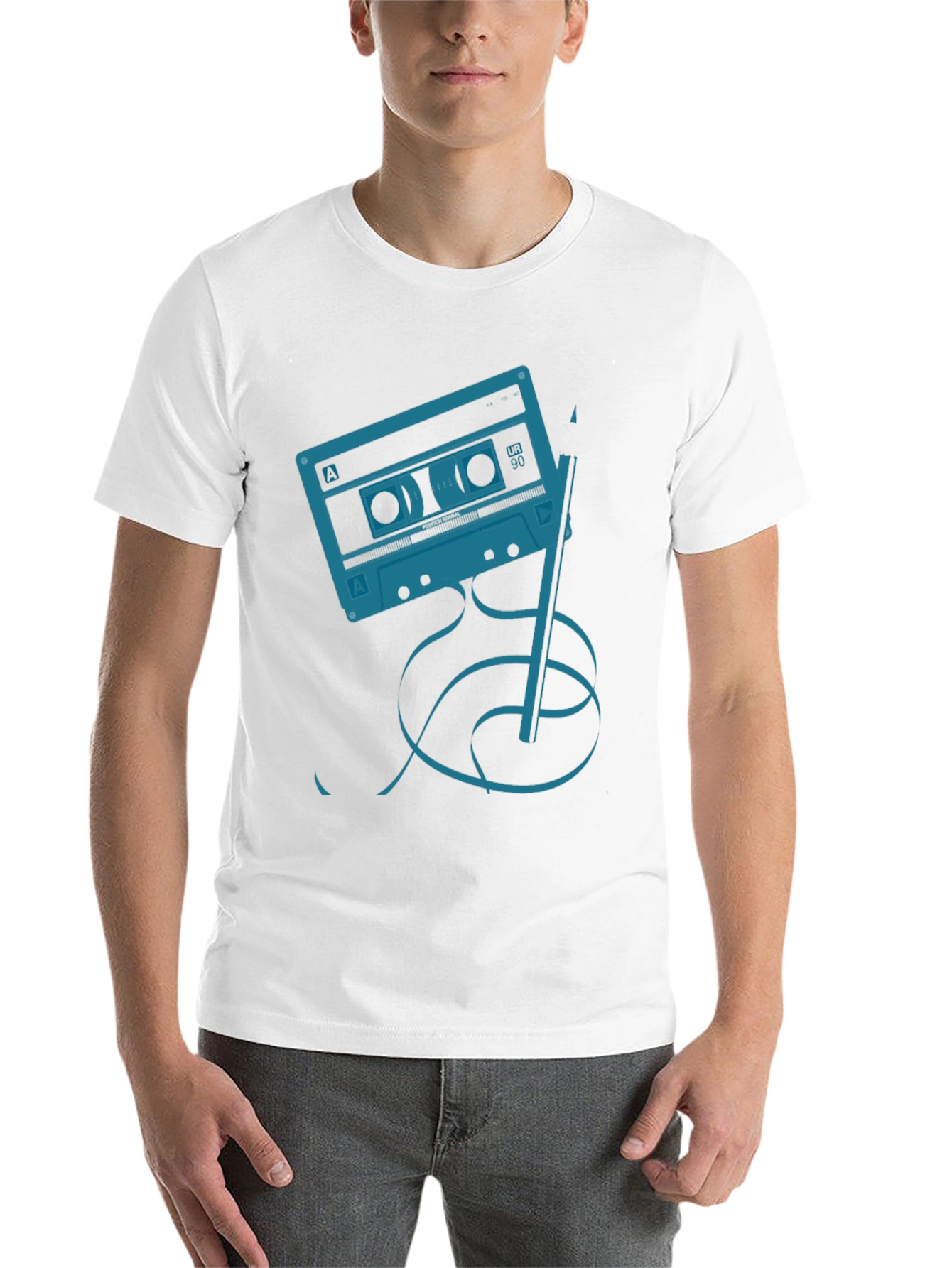 Black Retro Mixtape Graphic Tee view 14