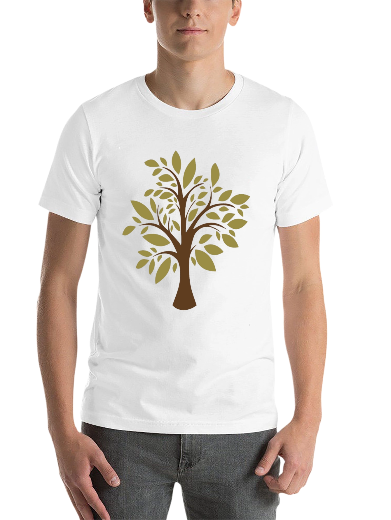Black Nature Tree Graphic Tee - Stylish Comfort view 14