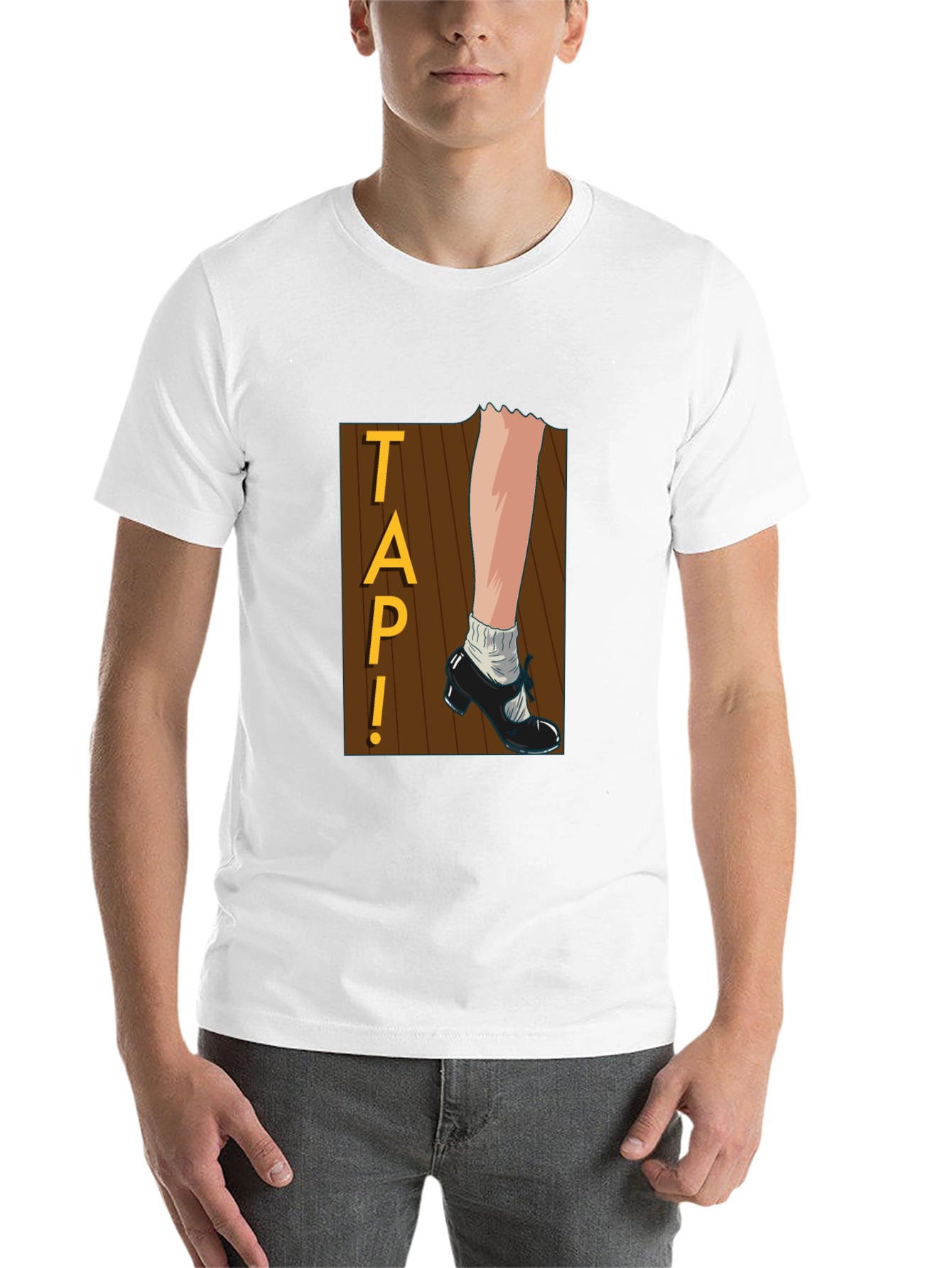 Black Tap Dance Graphic Tee - Rhythm & Style! view 14
