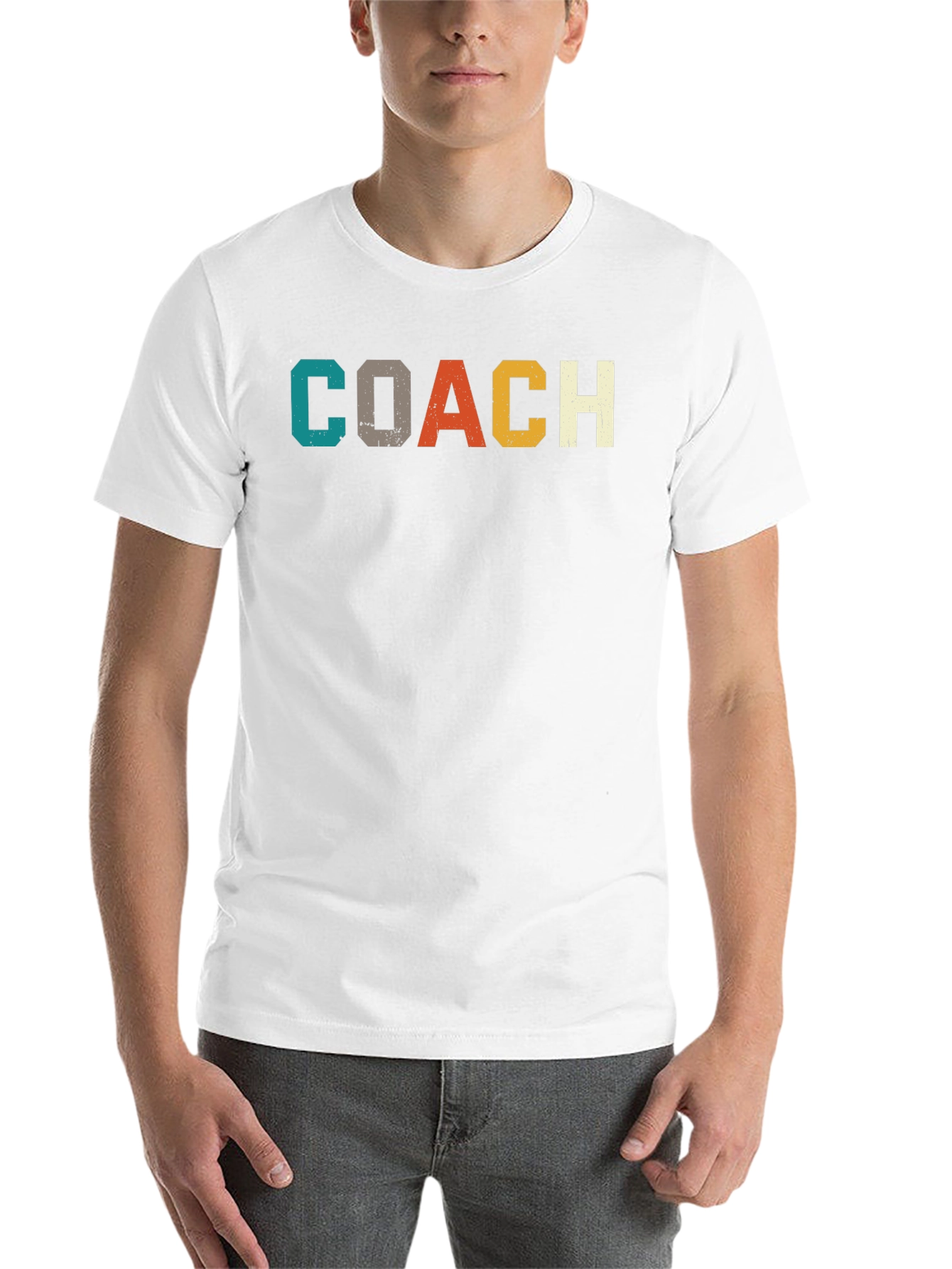 Black Retro Coach T-Shirt - Vintage Style Graphic Tee view 14