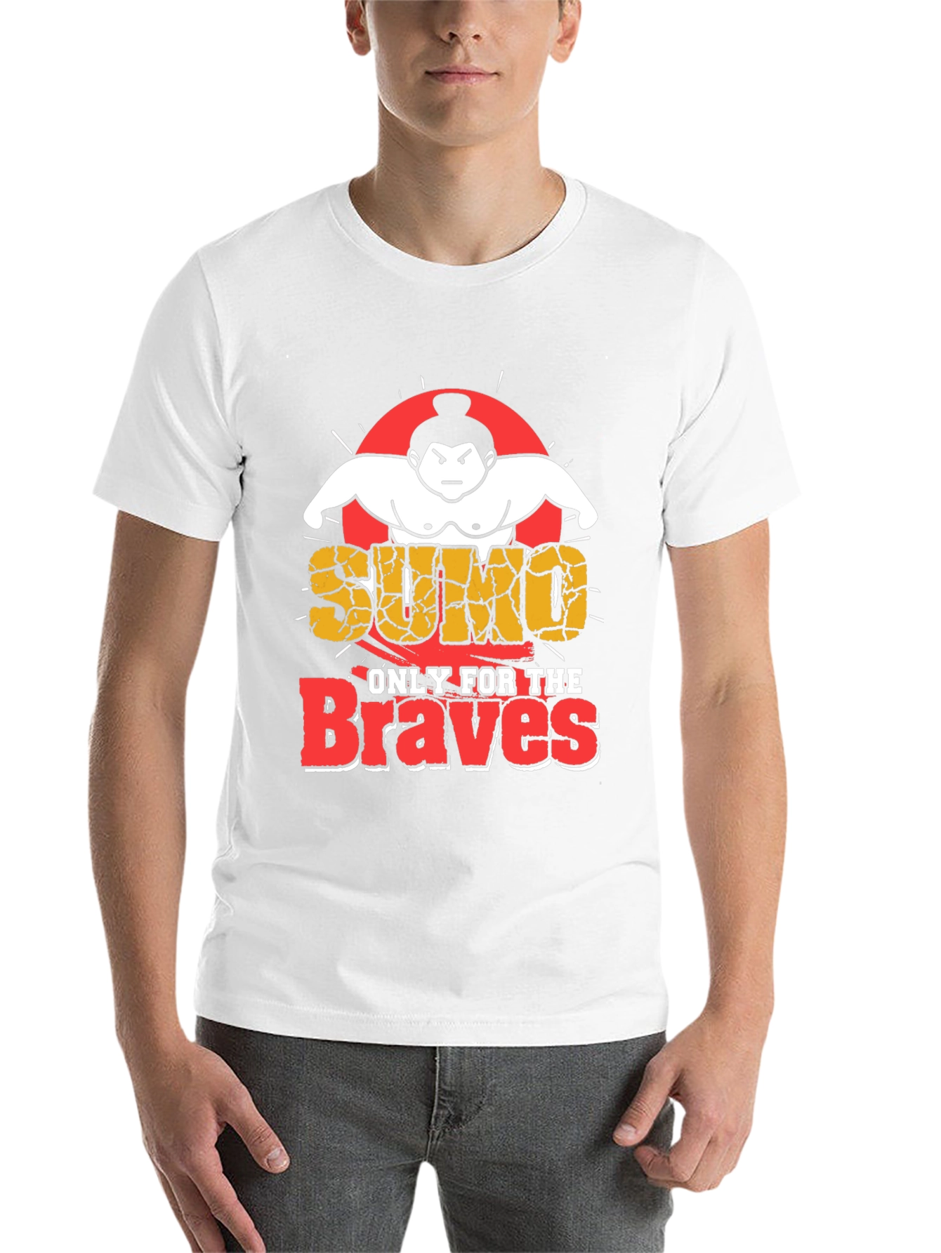 Black Sumo Braves Graphic T-Shirt view 14