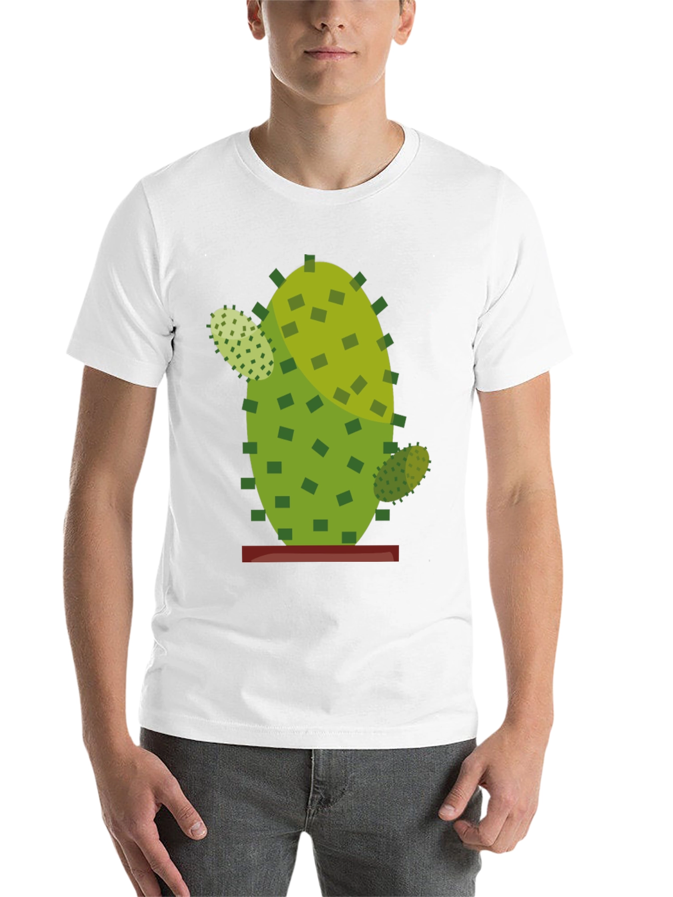 Black Cactus Graphic T-Shirt view 14