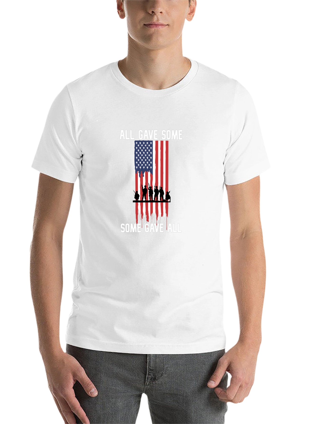 All Gave Some T-Shirt: Patriotic Memorial Design - 14