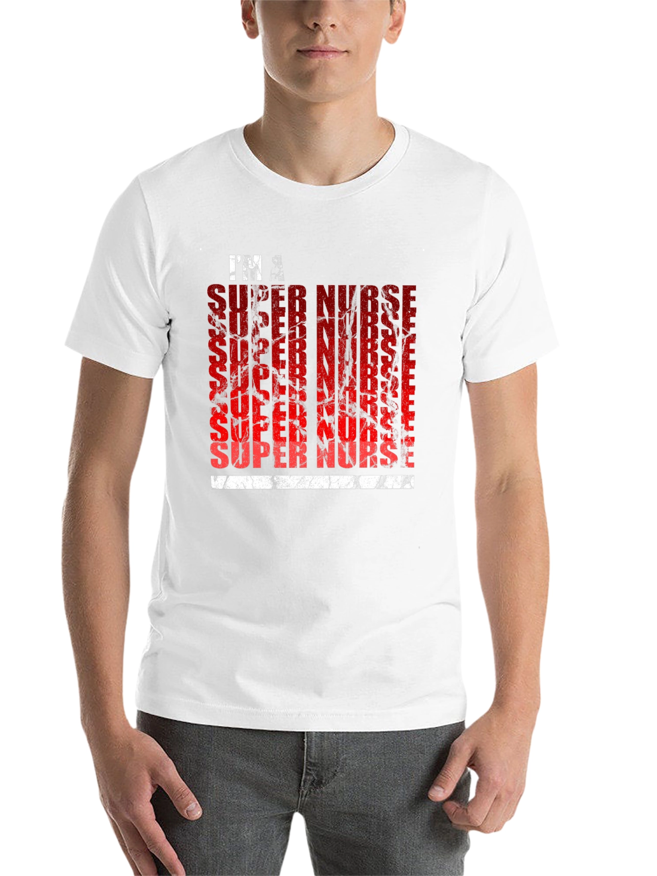 Black Super Nurse Graphic T-Shirt view 14