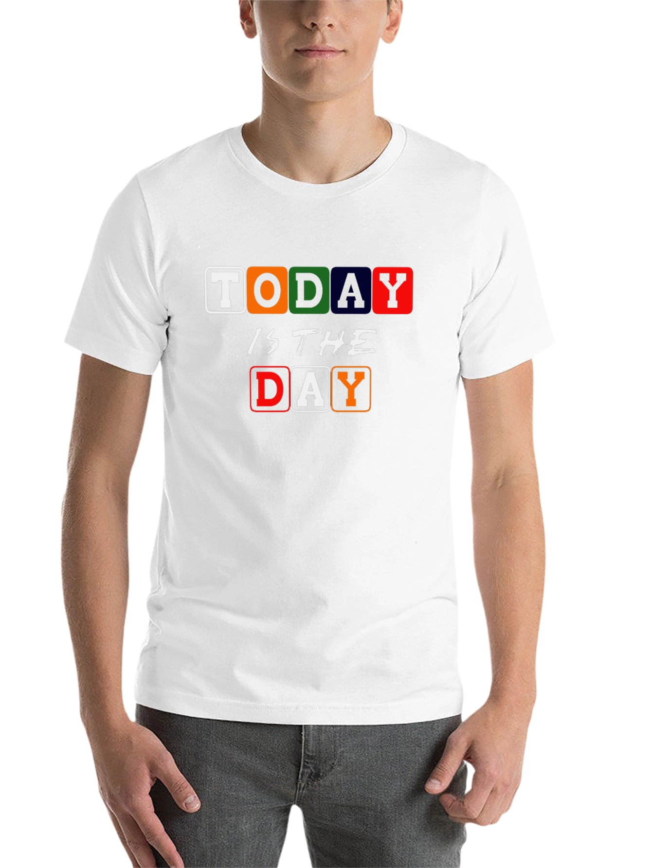 Black Today Is The Day Graphic T-Shirt - Stylish & Comfortable Tee view 14