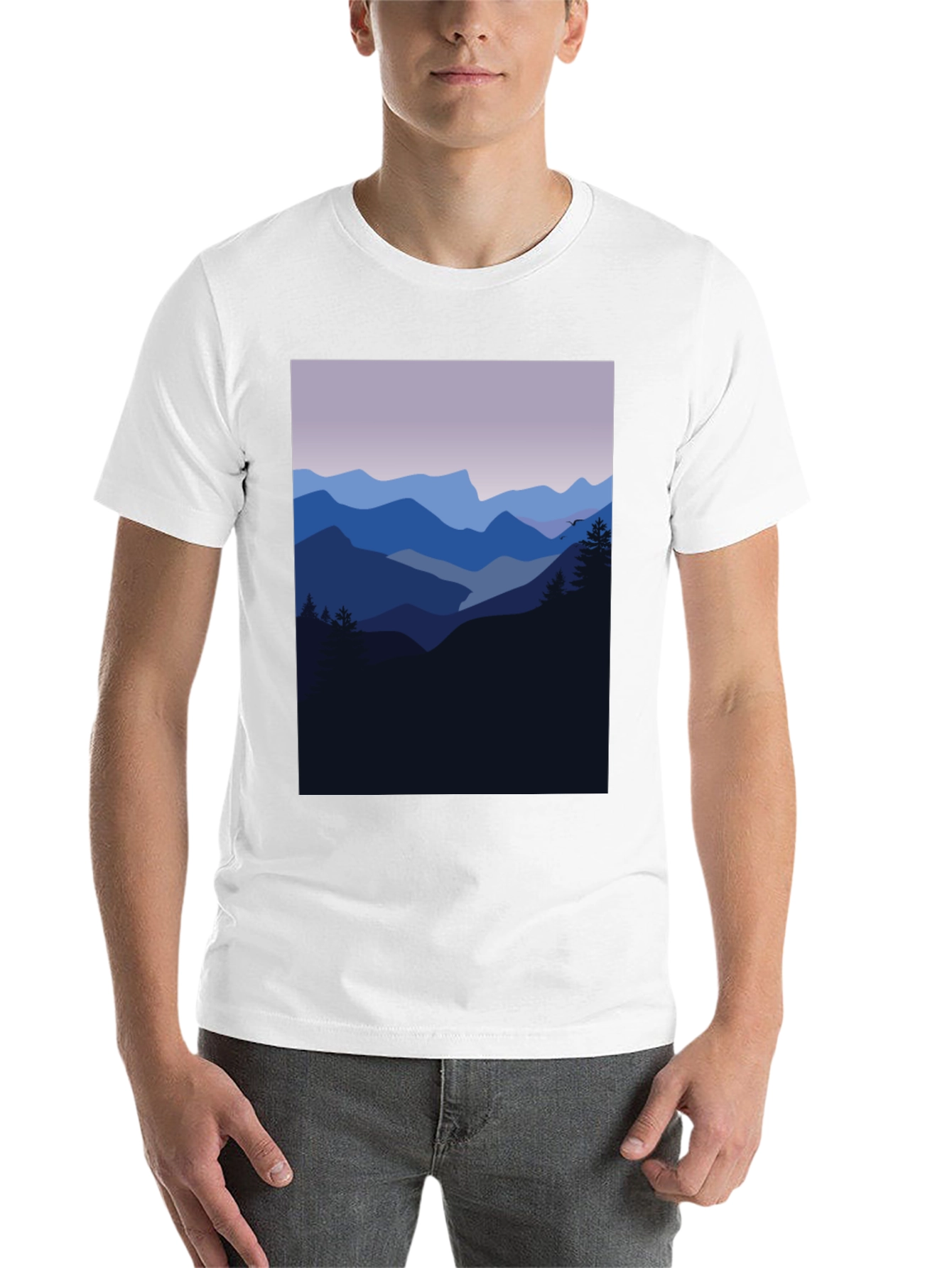 Black Mountain Vista Graphic Tee - Black view 14