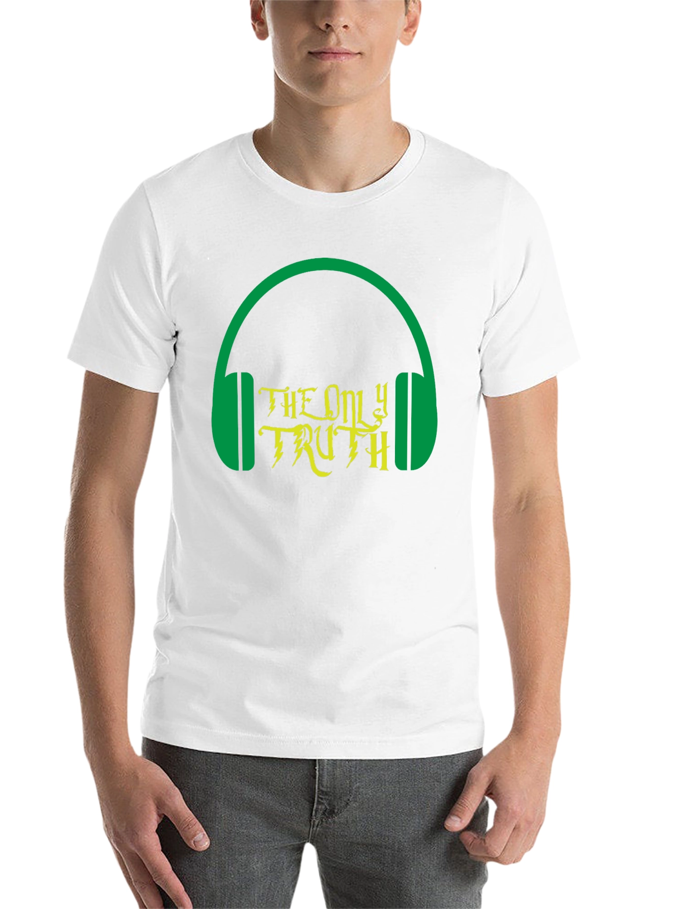 Black The Only Truth Graphic T-Shirt - Black view 14