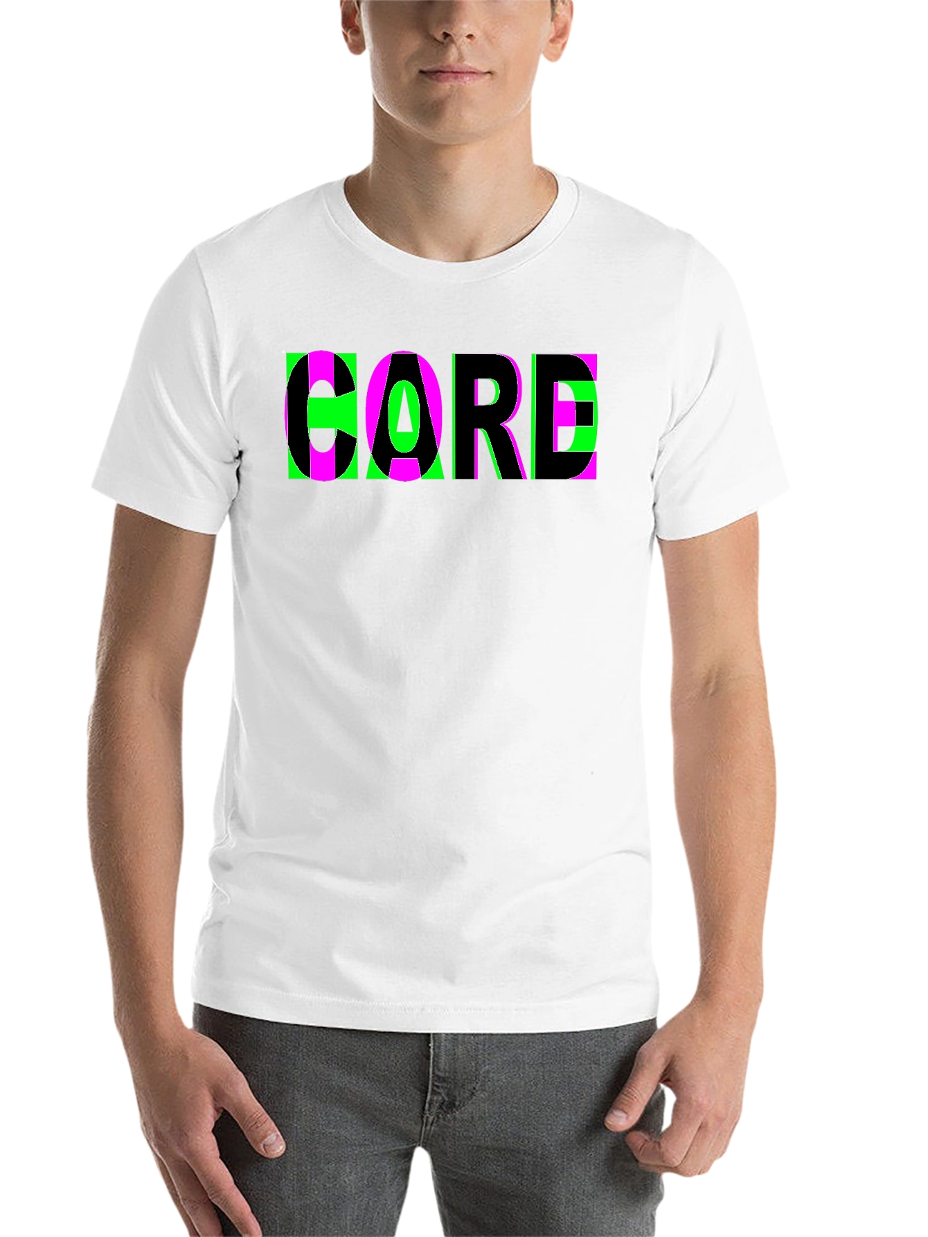 Black CORE Graphic Tee - Bold & Stylish Black T-Shirt view 14