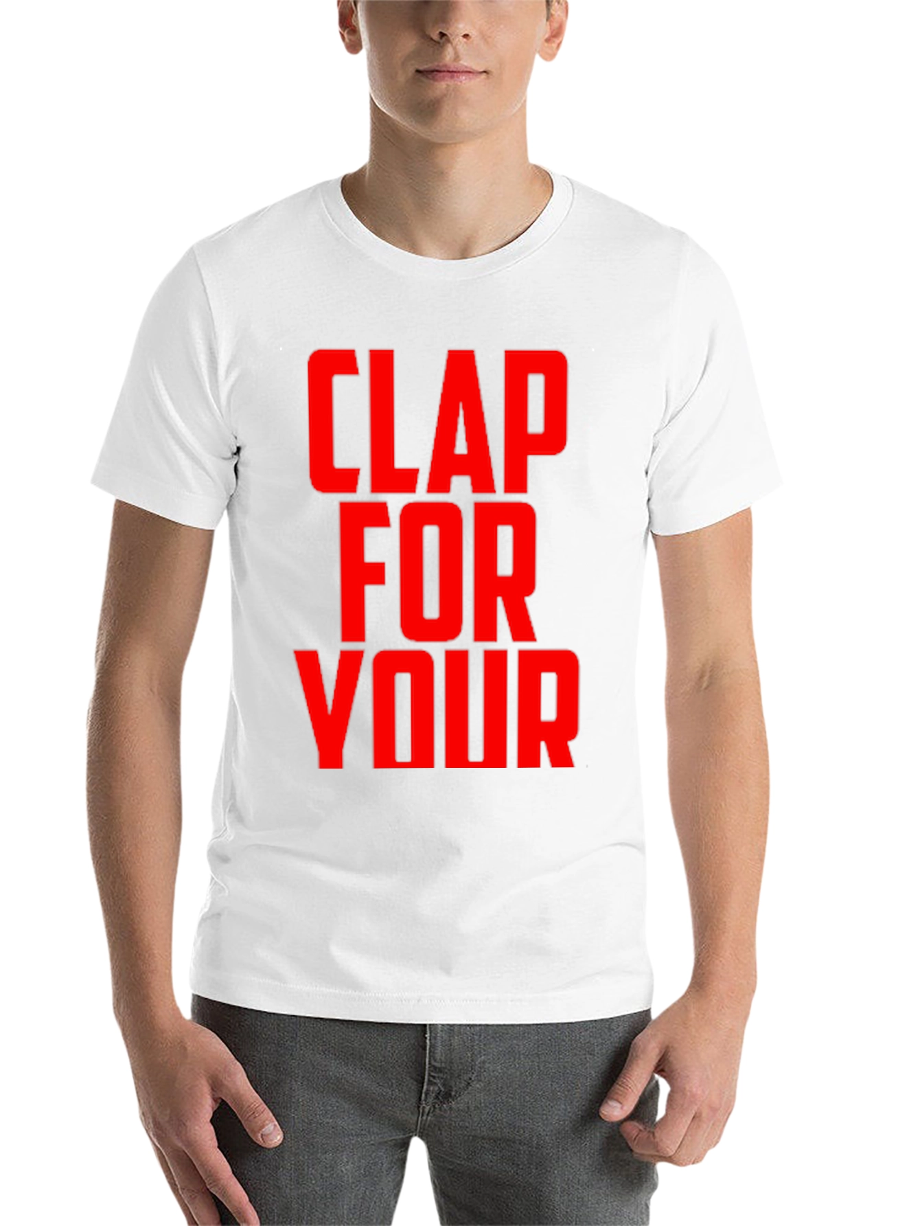 Black Clap For Your T-Shirt - Bold Graphic Tee view 14