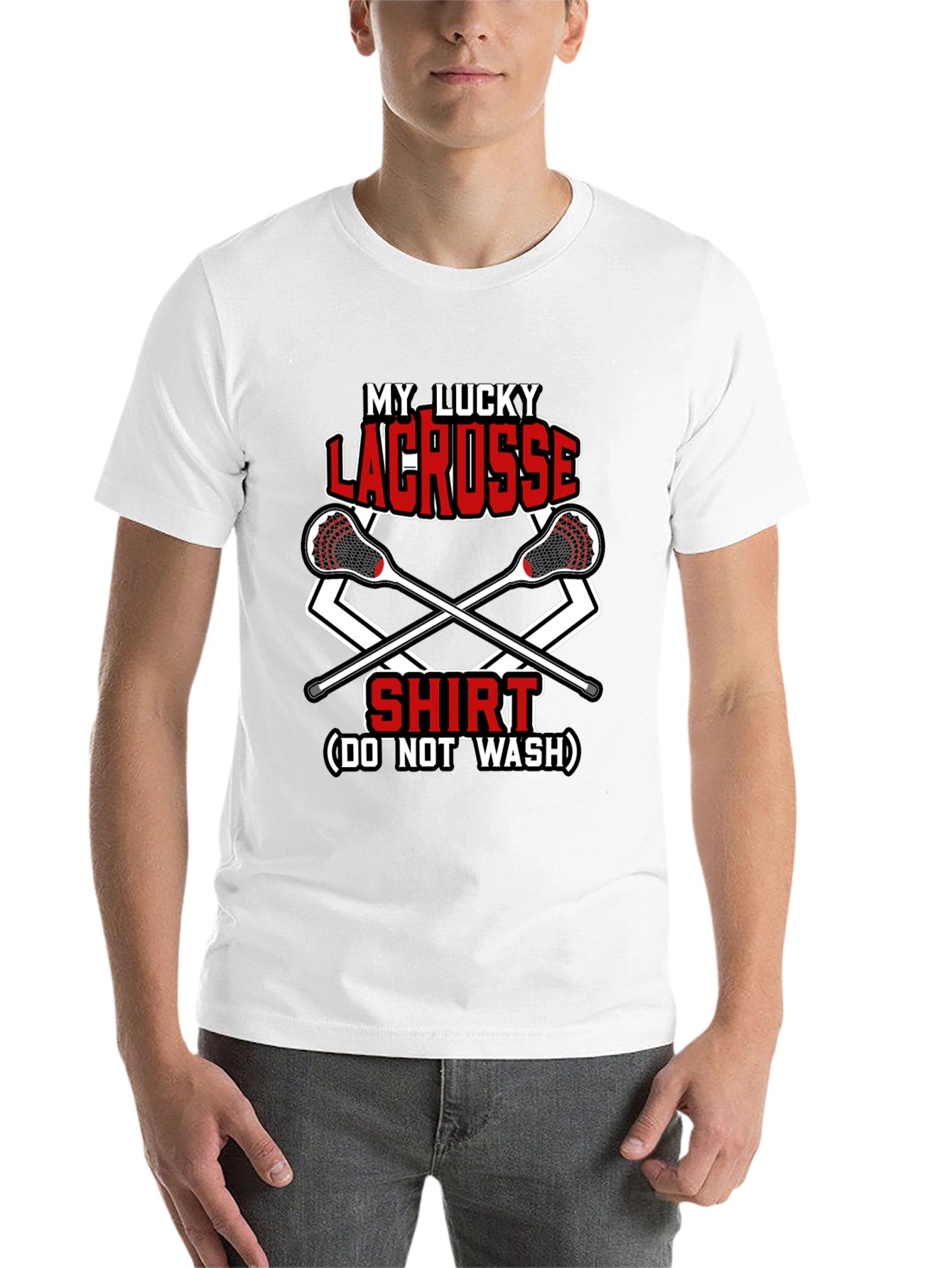 My Lucky Lacrosse Shirt - Do Not Wash! - 14