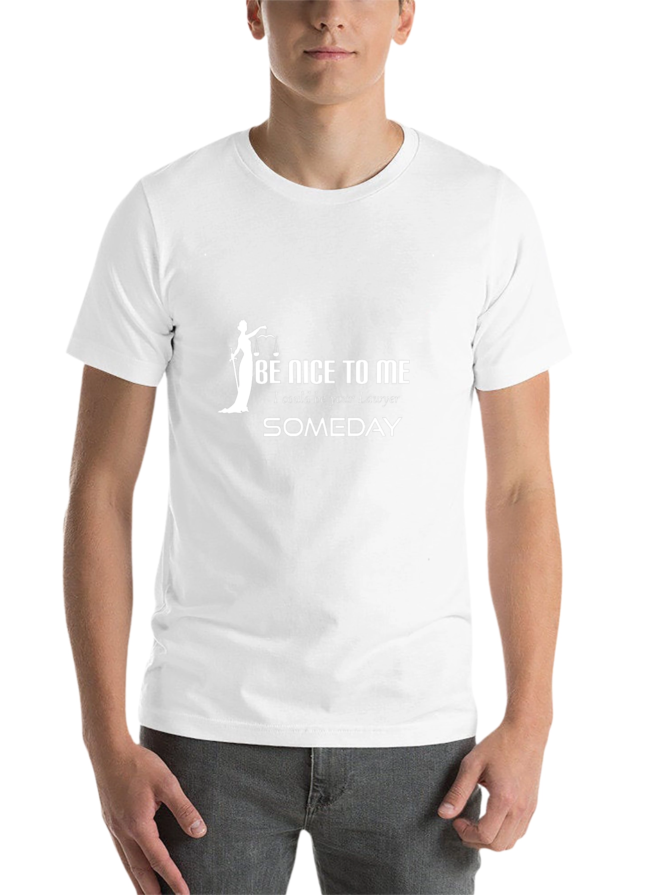 Lawyer Humor T-Shirt - Be Nice To Me Someday - 14