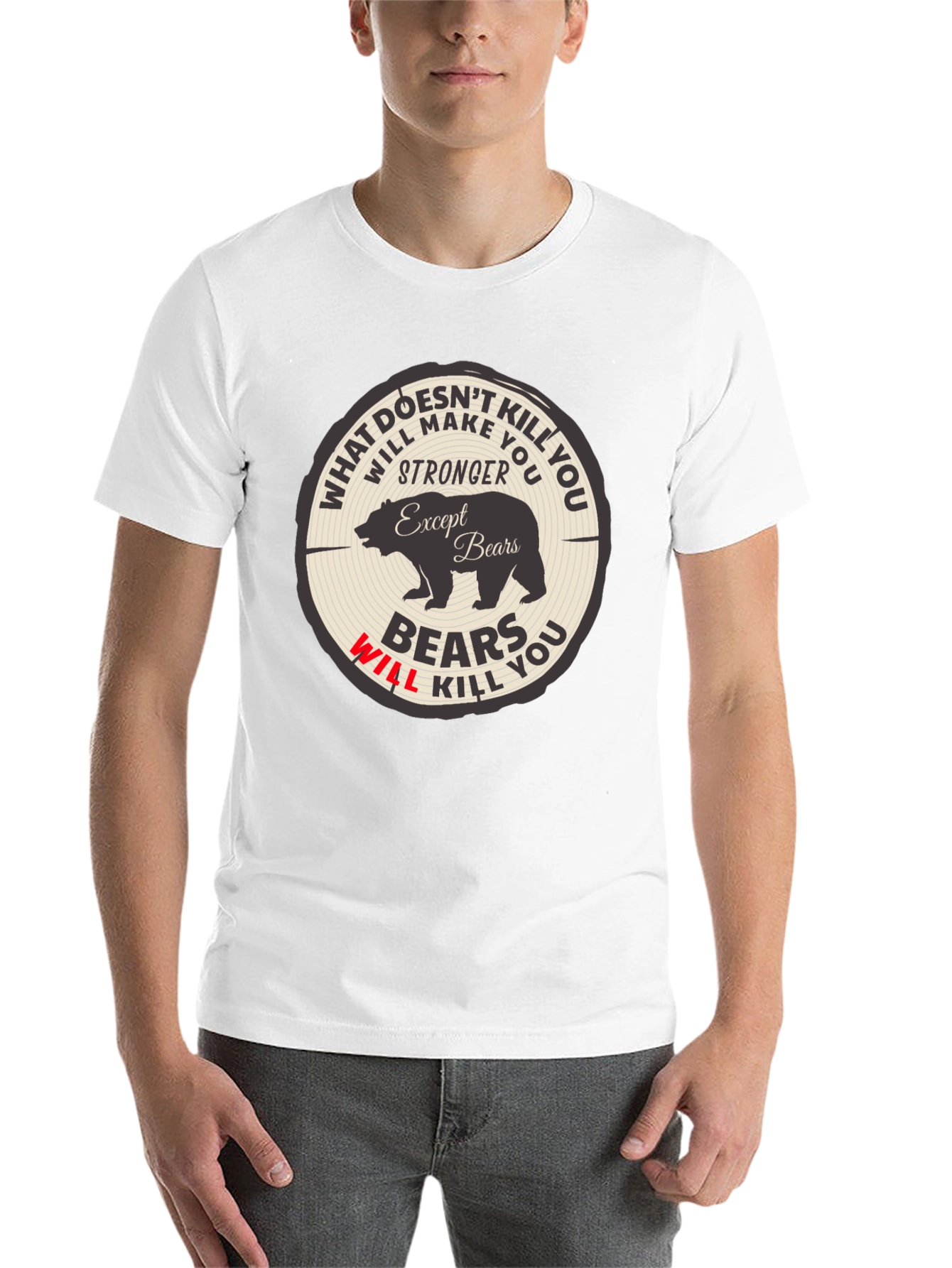 Black Bears Will Kill You Graphic Tee view 14