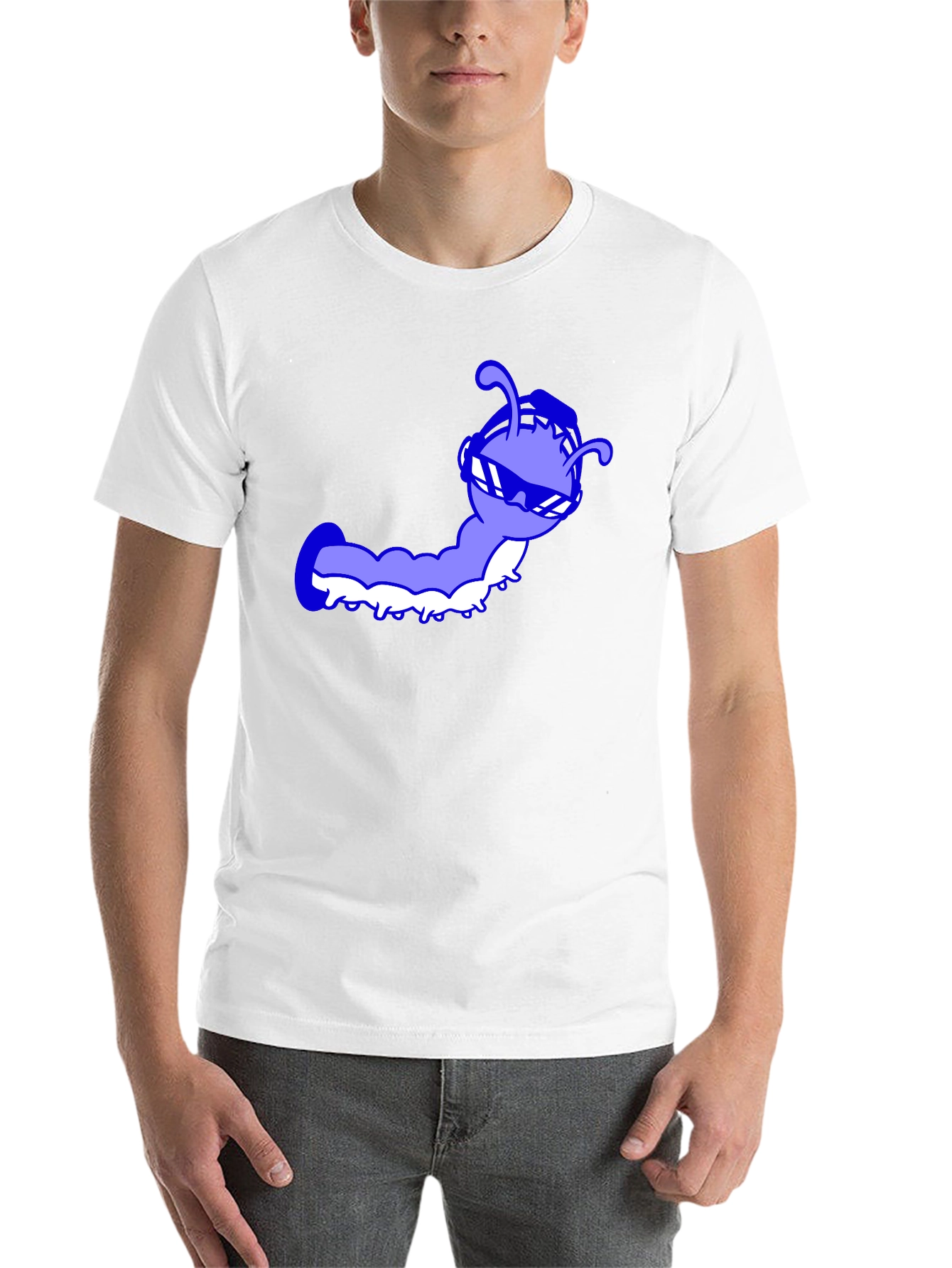 Black Cool Caterpillar Tee view 14