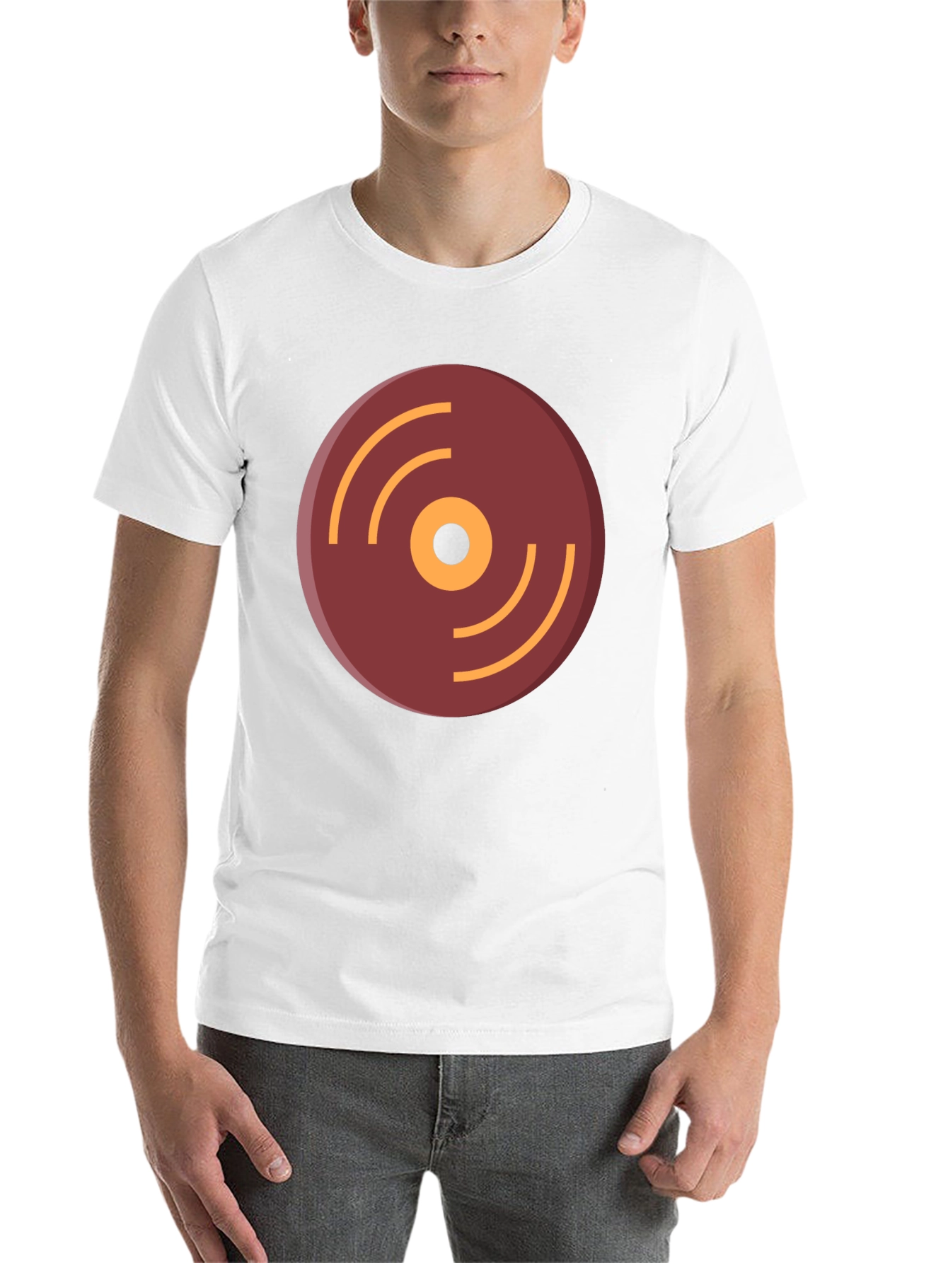 Black Retro Record Graphic T-Shirt - Stylish Music Lover Tee view 14