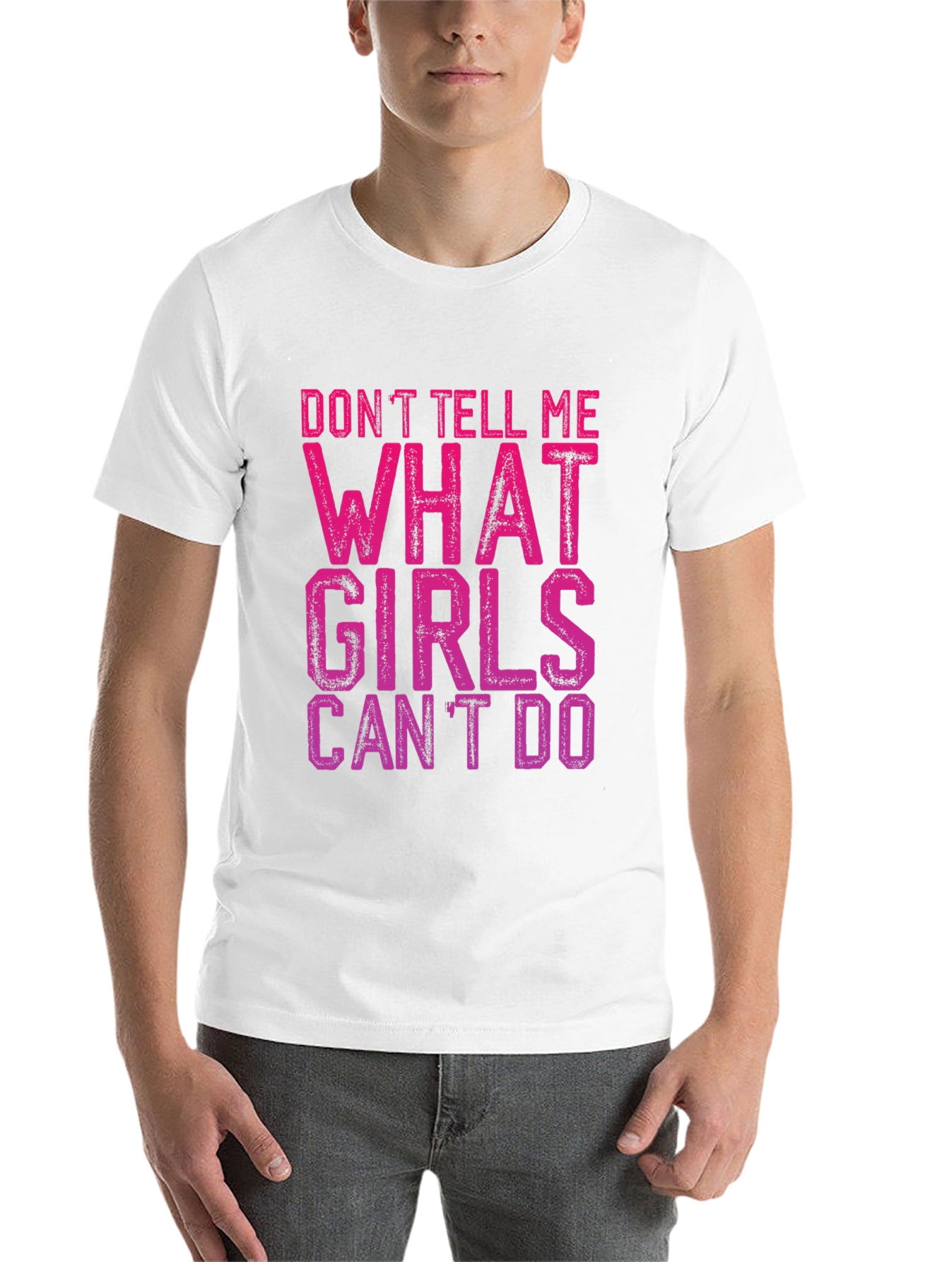 Black Don't Tell Me What Girls Can't Do T-Shirt view 14