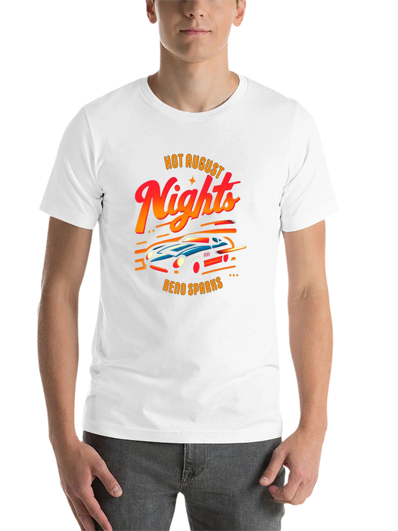 Black Hot August Nights T-Shirt view 14