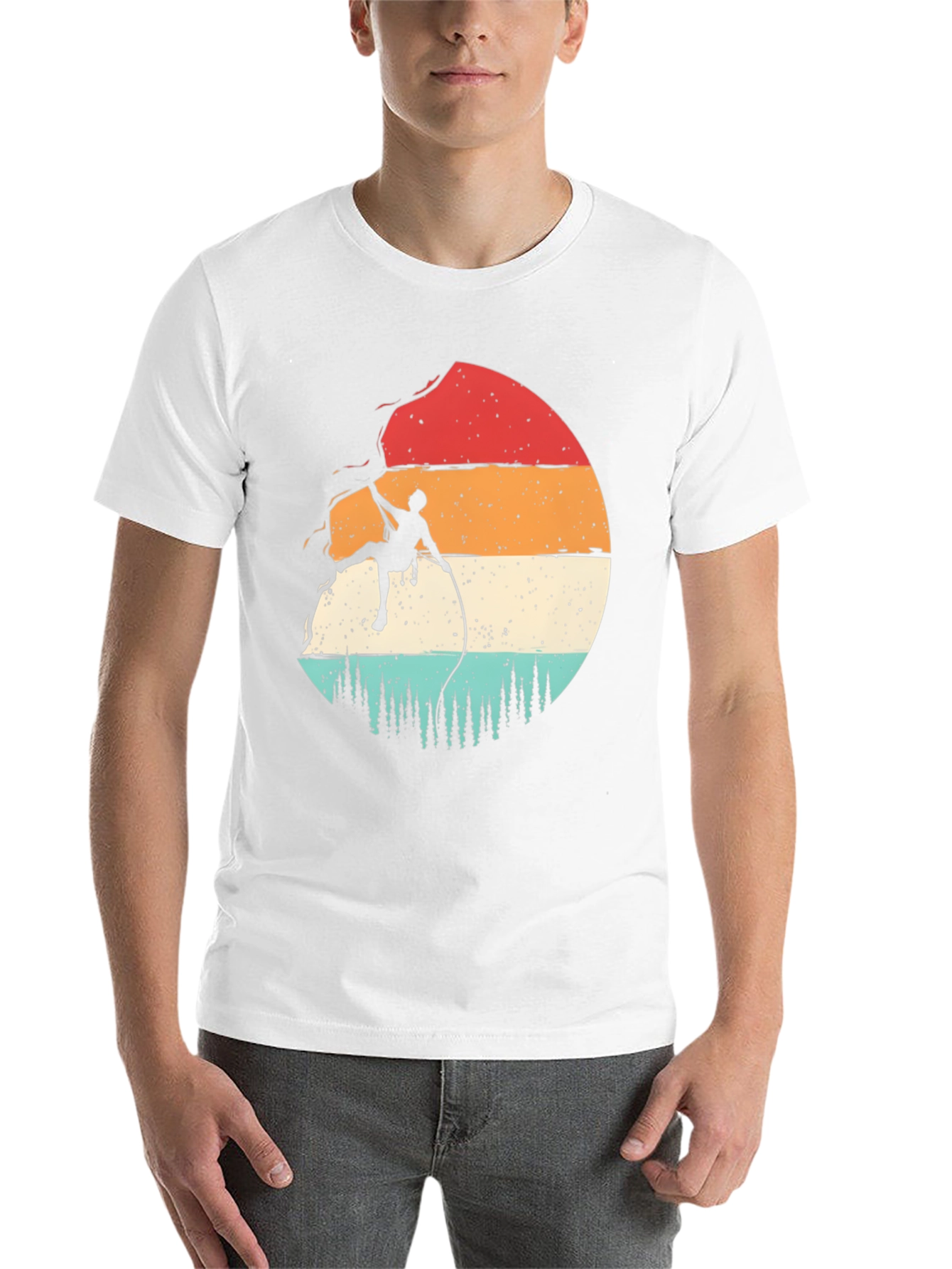 Black Climber Graphic Tee - Adventure Style view 14