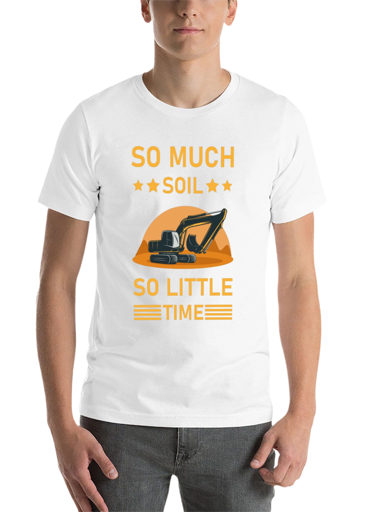 Black So Much Soil So Little Time T-Shirt view 14