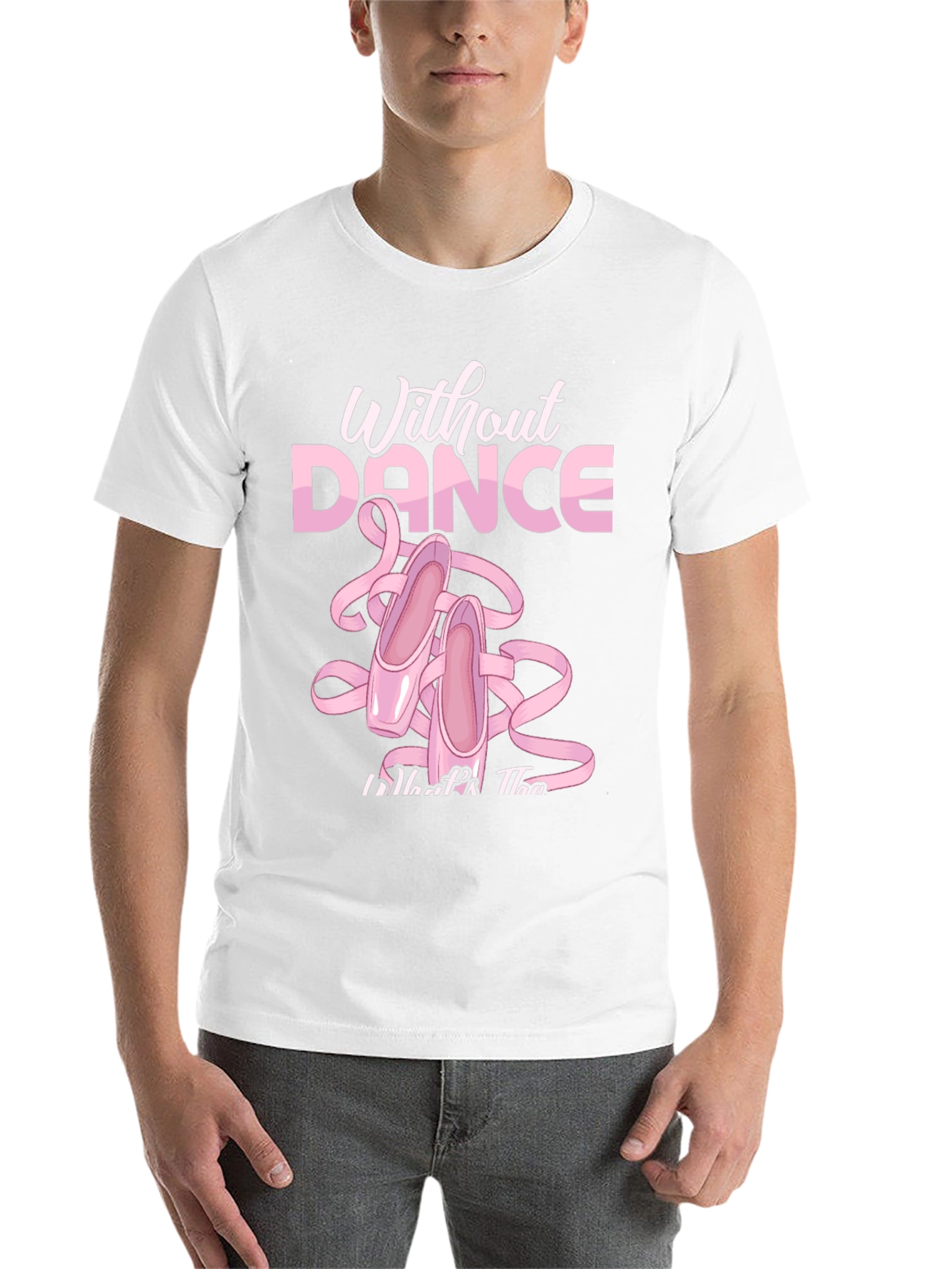 Black Without Dance T-Shirt Ballet Slippers Tee view 14