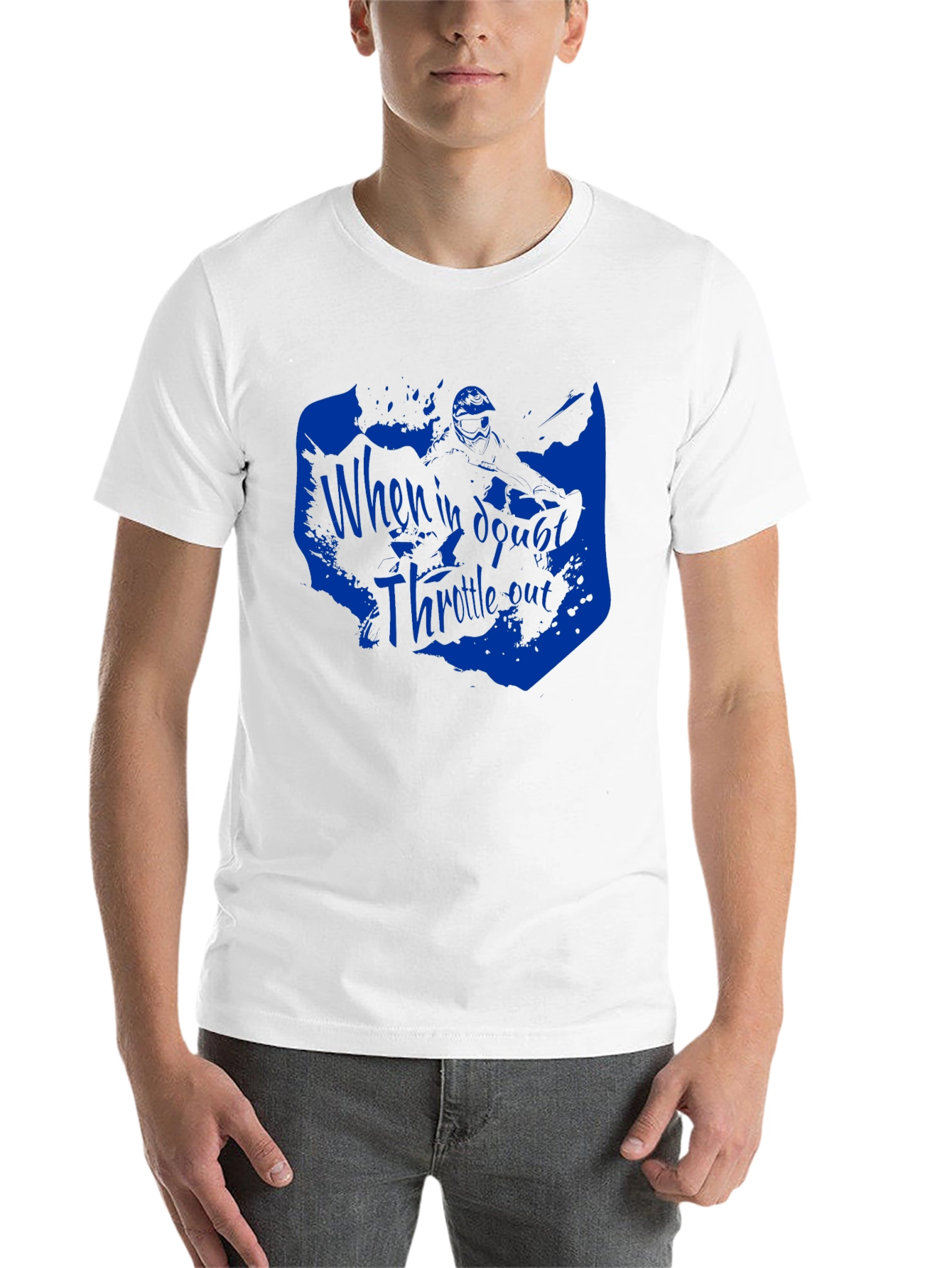 Black Throttle Out T-Shirt - Ride in Style view 14