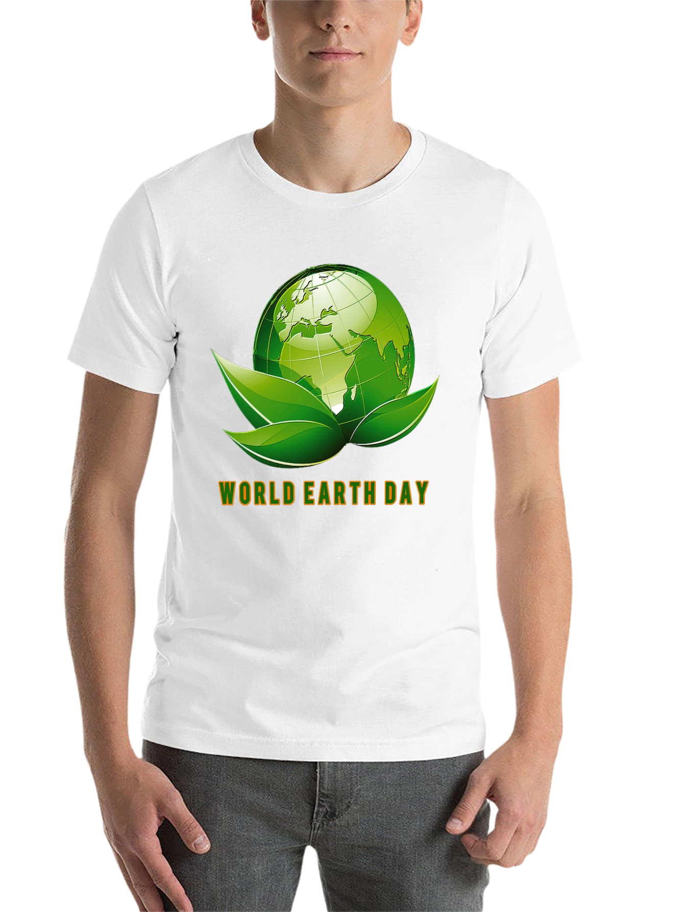 Black World Earth Day Graphic T-Shirt view 14