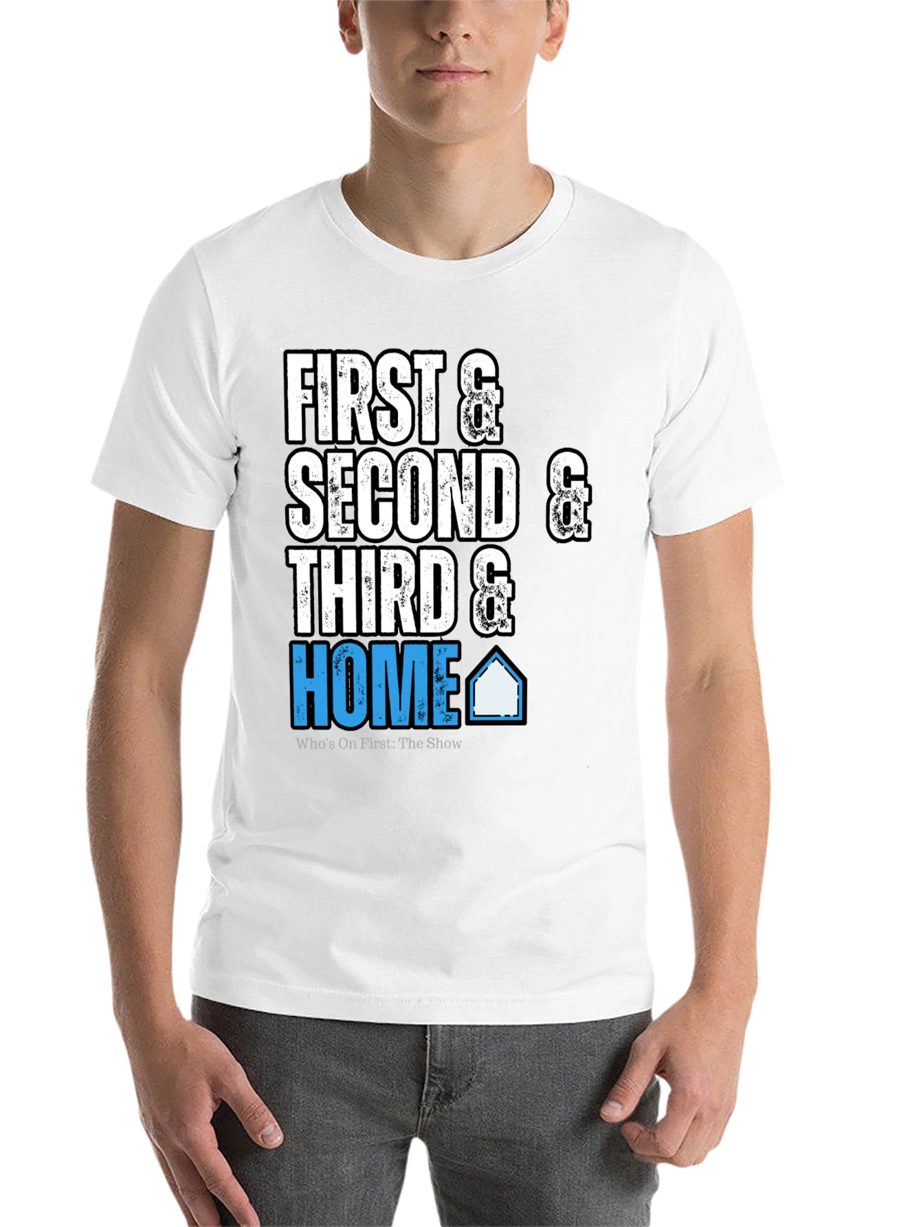 Black First, Second, Third & Home Black T-Shirt view 14