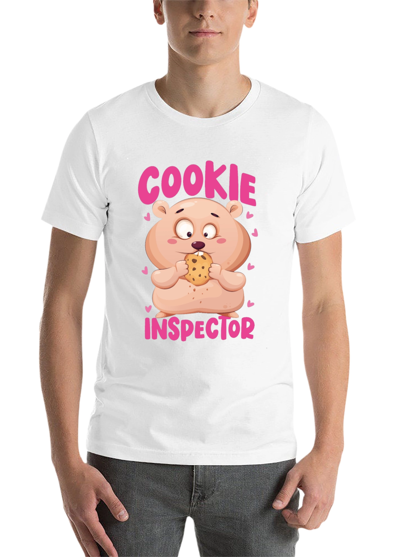 Black Cookie Inspector T-Shirt view 14