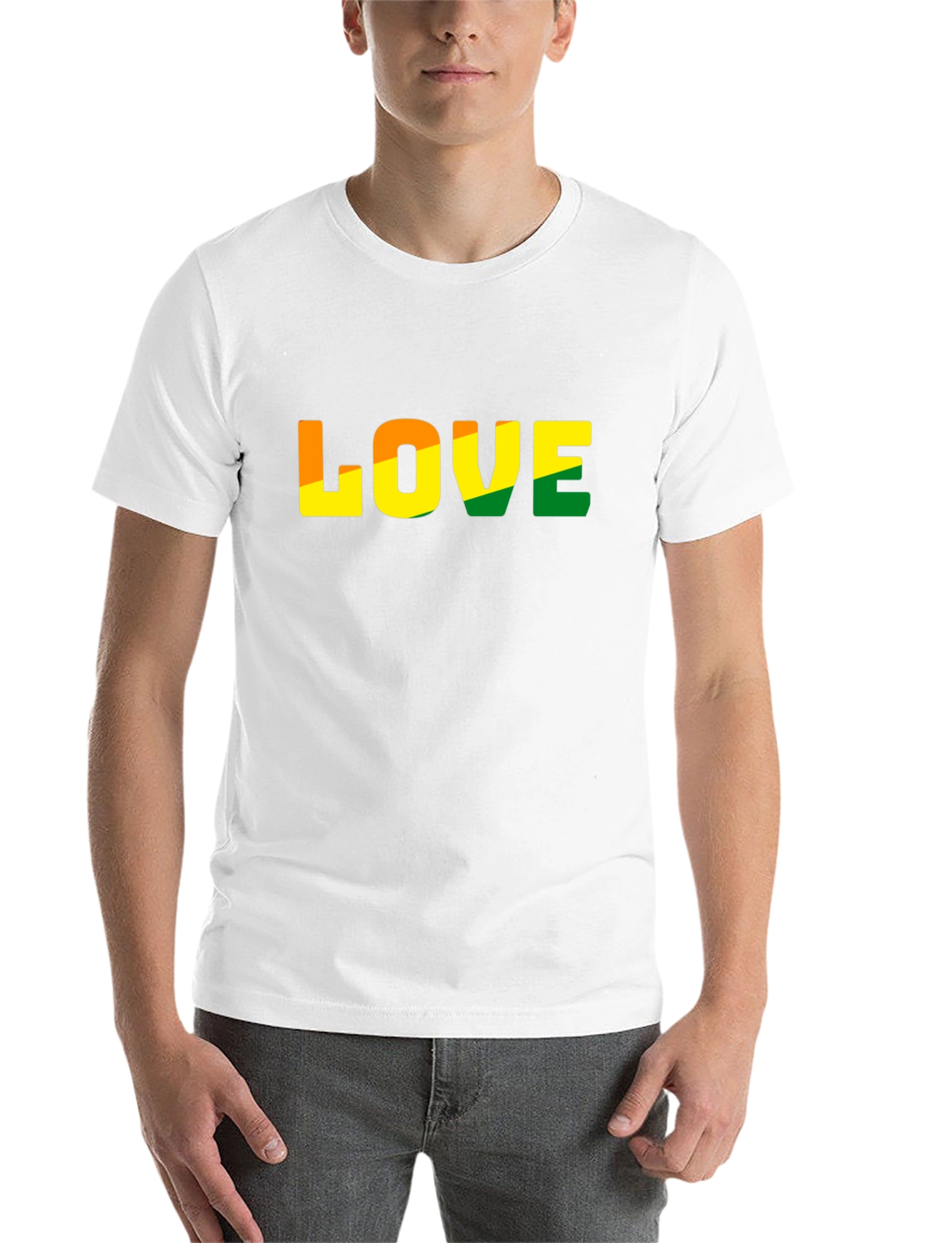 Black Love Graphic T-Shirt - Casual Black Tee view 14