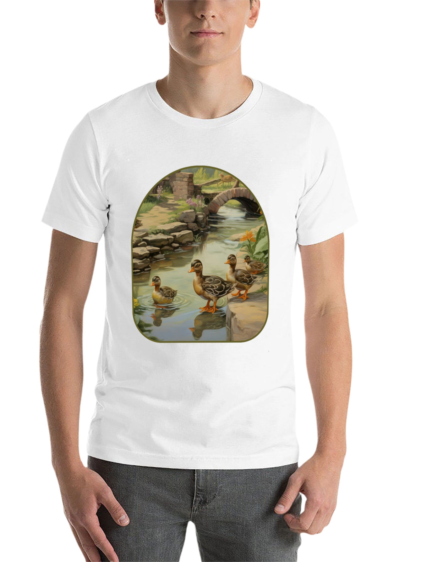 Black Duck Pond Graphic Tee view 14