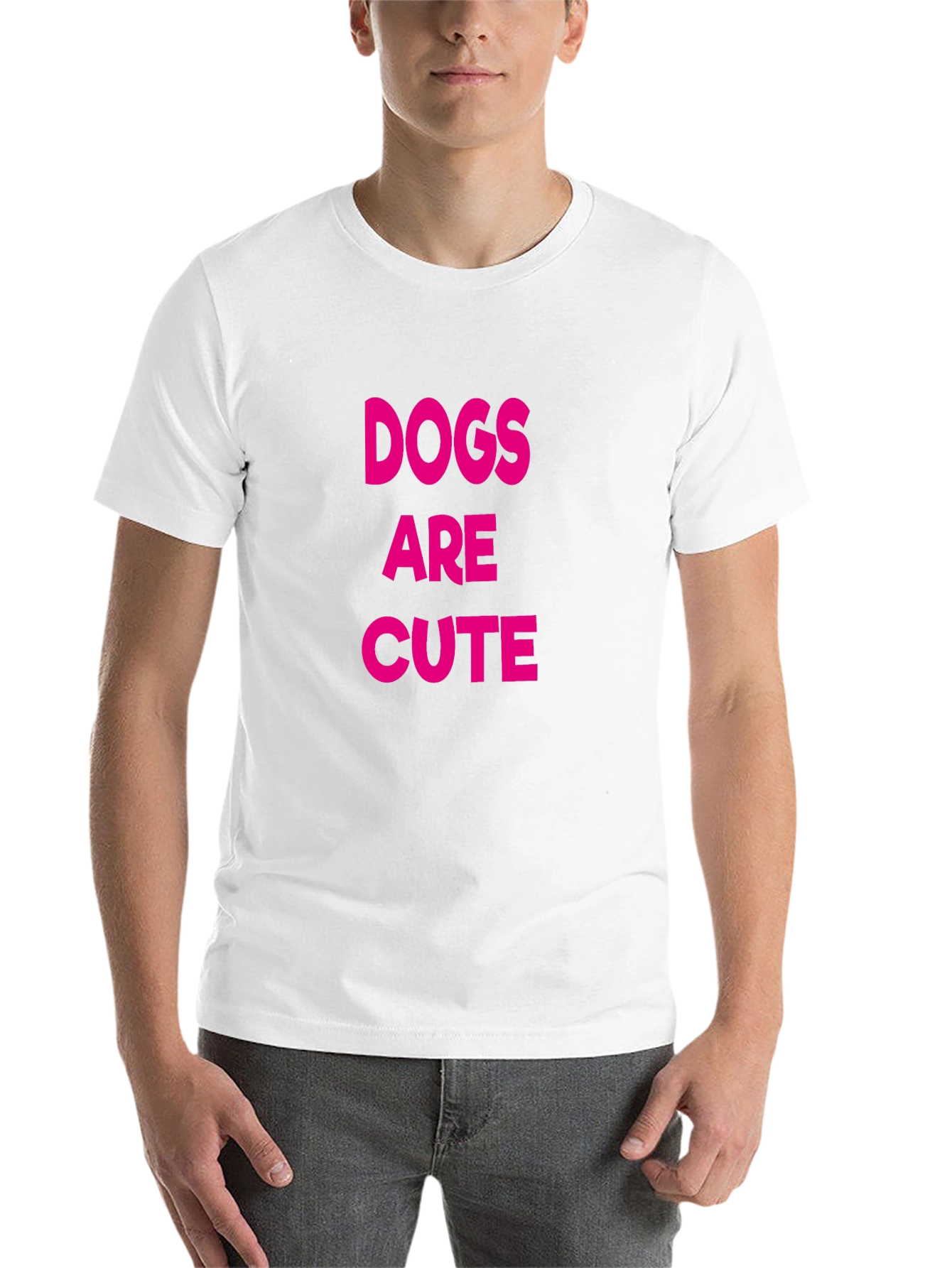 Black Dogs Are Cute Black T-Shirt view 14