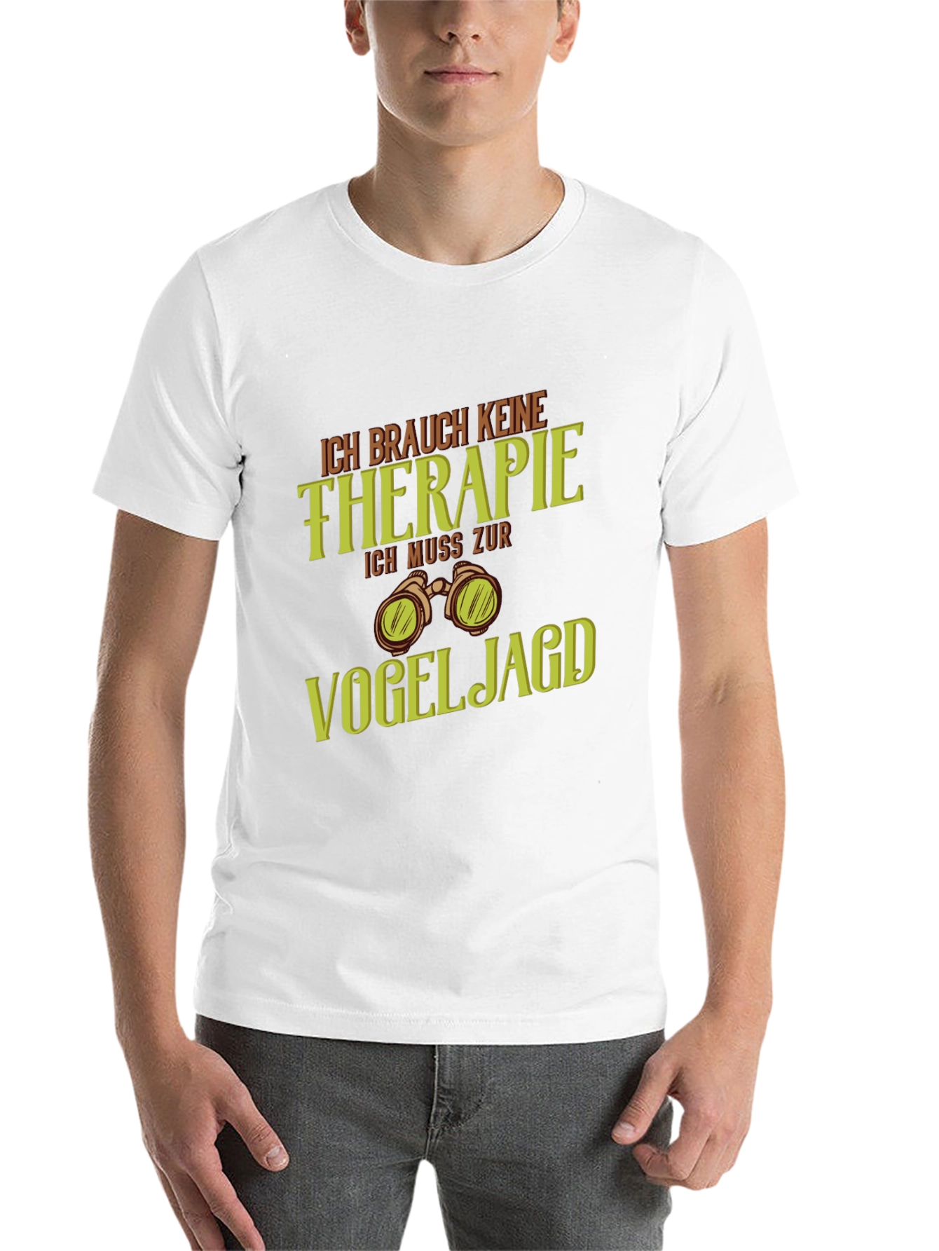 Black Bird Watching T-Shirt - No Therapy Needed view 14
