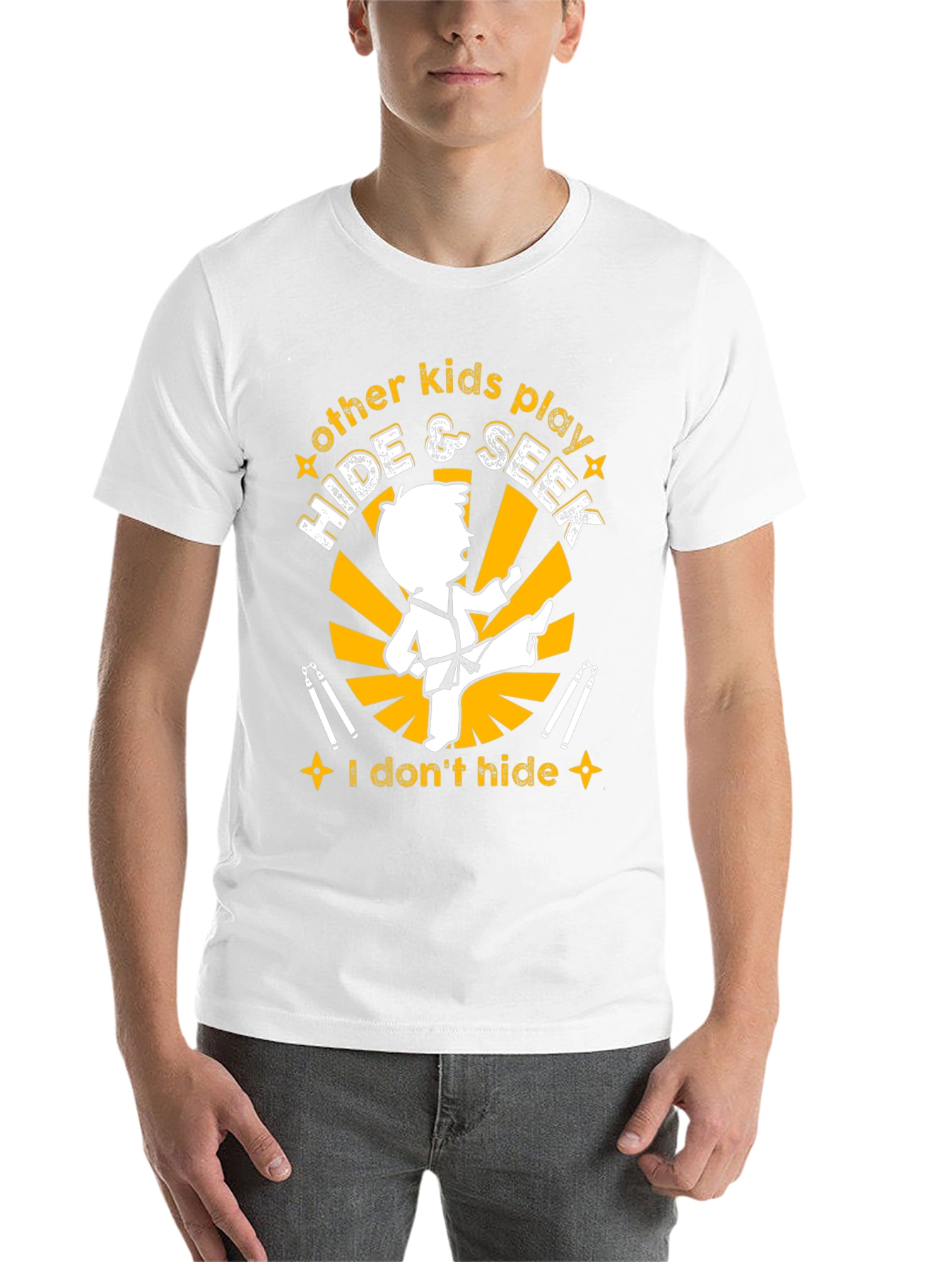 Karate Kid's T-Shirt - I Don't Hide - 14