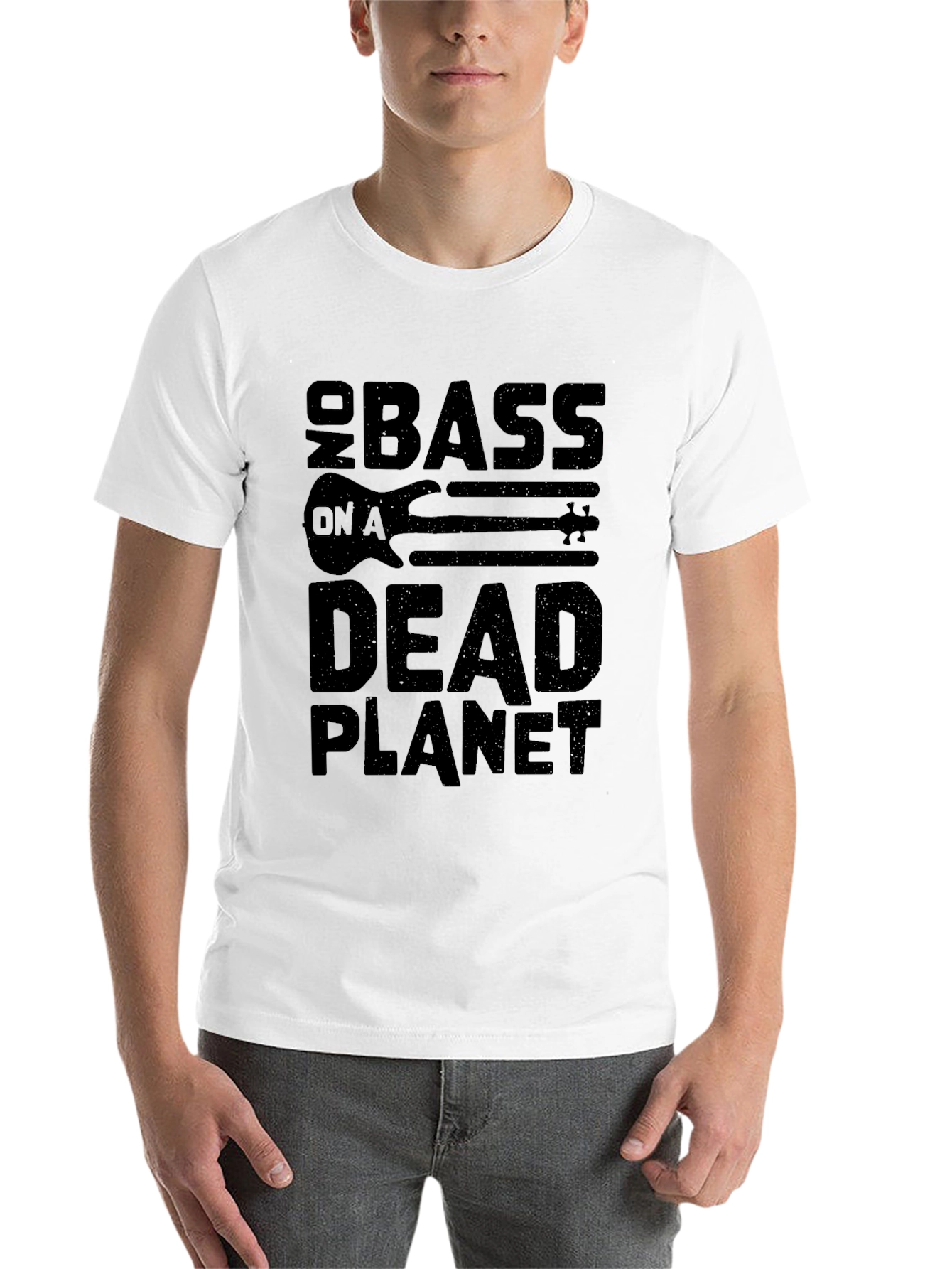Black Bass on a Dead Planet Graphic T-Shirt view 14